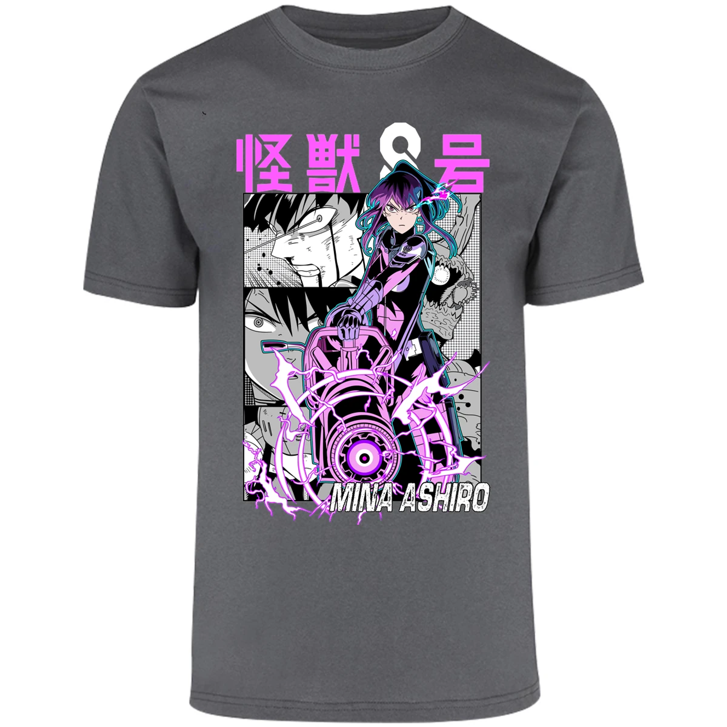 Playera Kaiju 8 Mina Ashiro Anime para Adulto 25