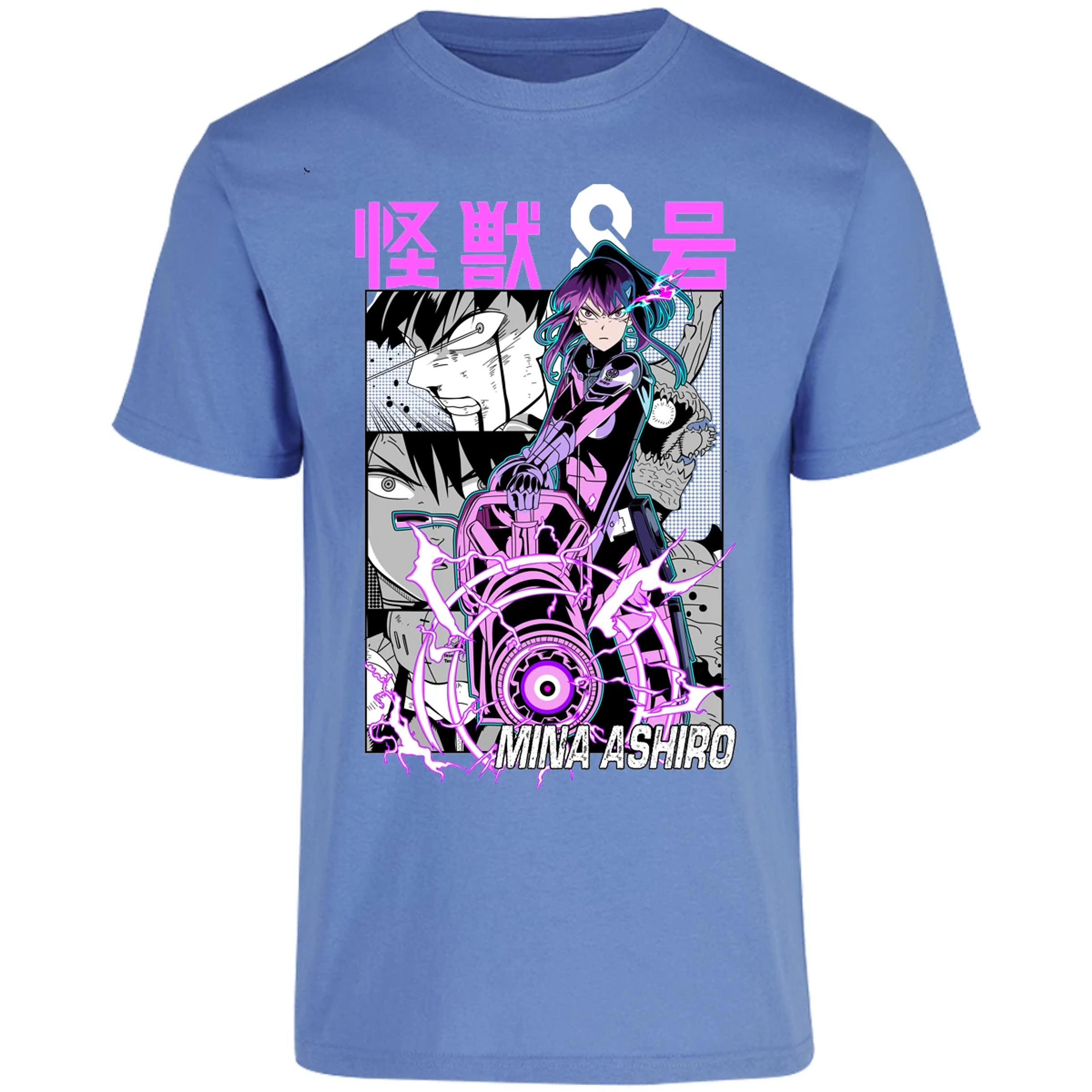 Playera Kaiju 8 Mina Ashiro Anime para Adulto 6