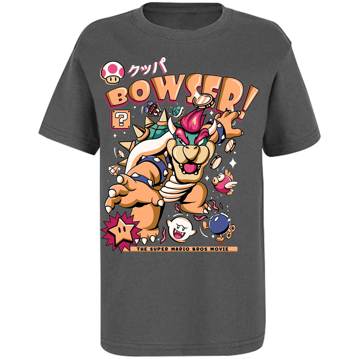 Playera Mario Bros Bowser Tee para Niño 2