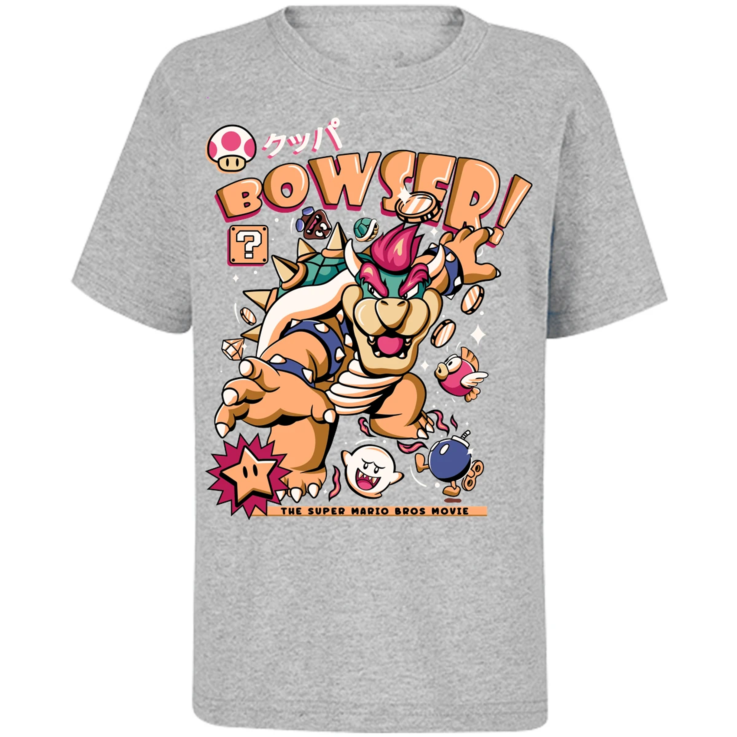 Playera Mario Bros Bowser Tee para Niño 12