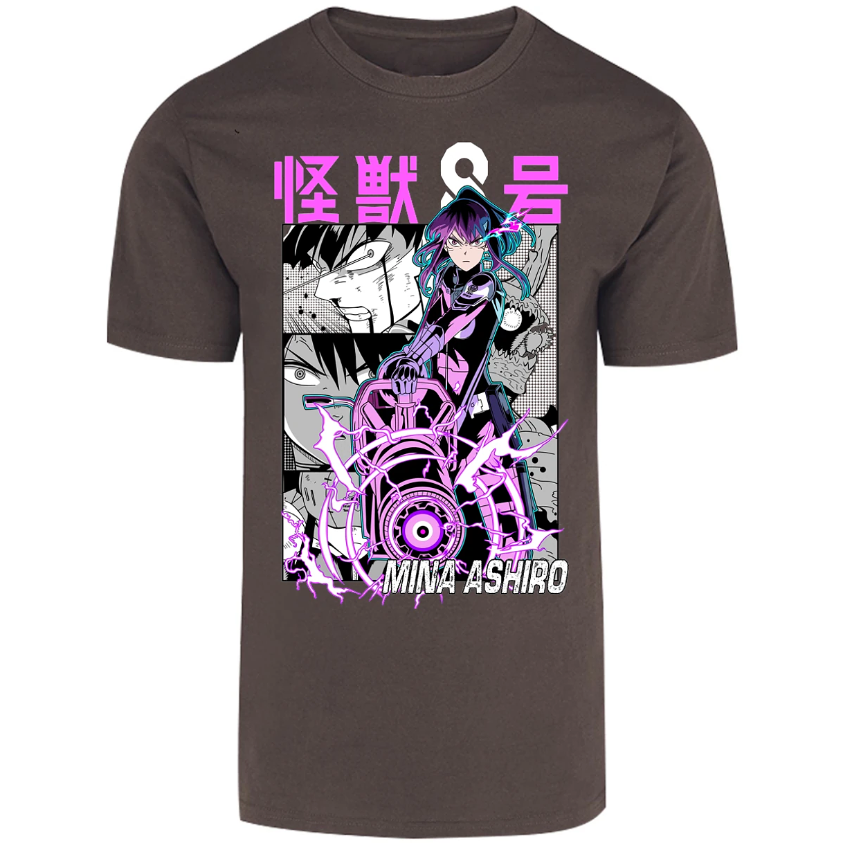 Playera Kaiju 8 Mina Ashiro Anime para Adulto 11