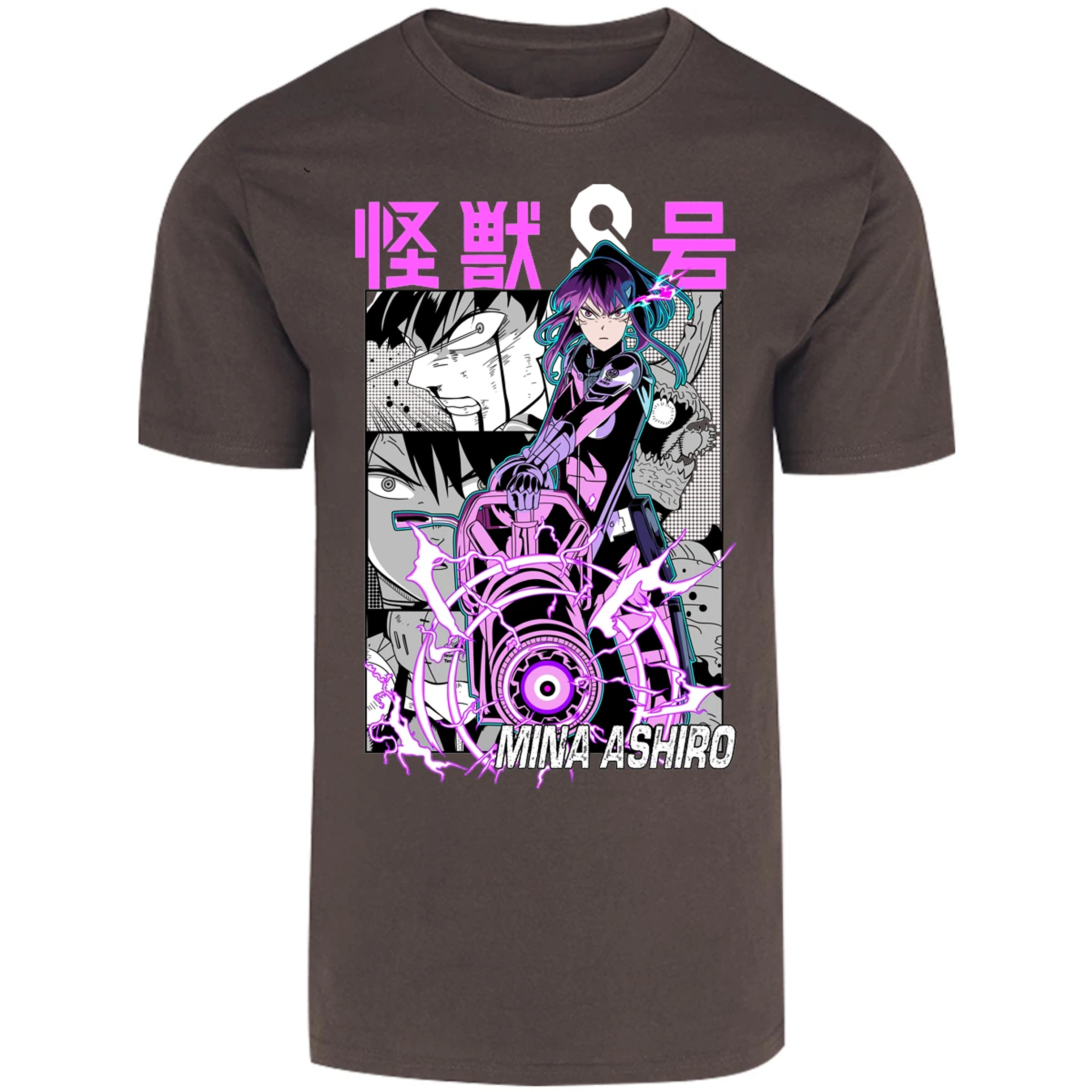 Playera Kaiju 8 Mina Ashiro Anime para Adulto 11
