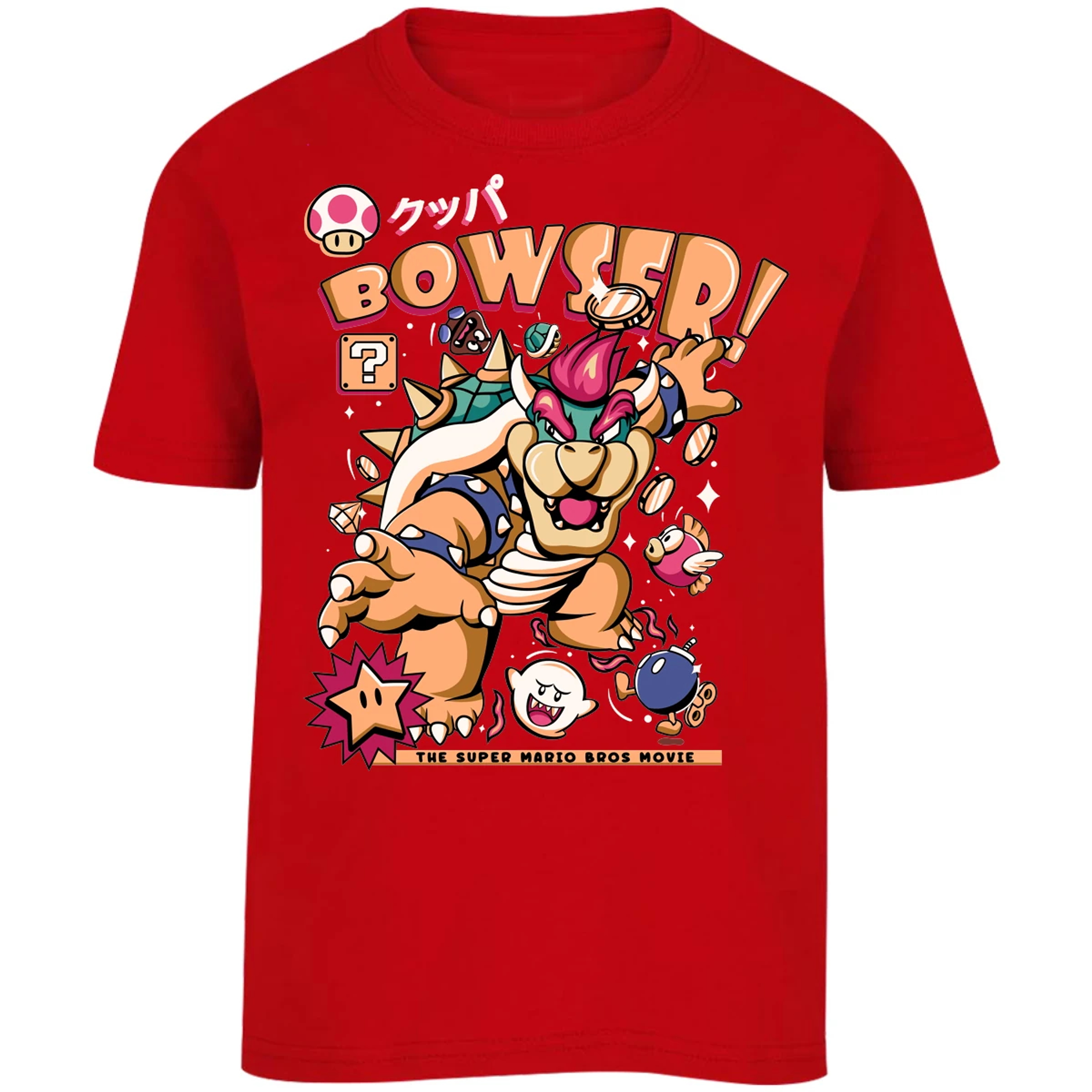 Playera Mario Bros Bowser Tee para Niño 8
