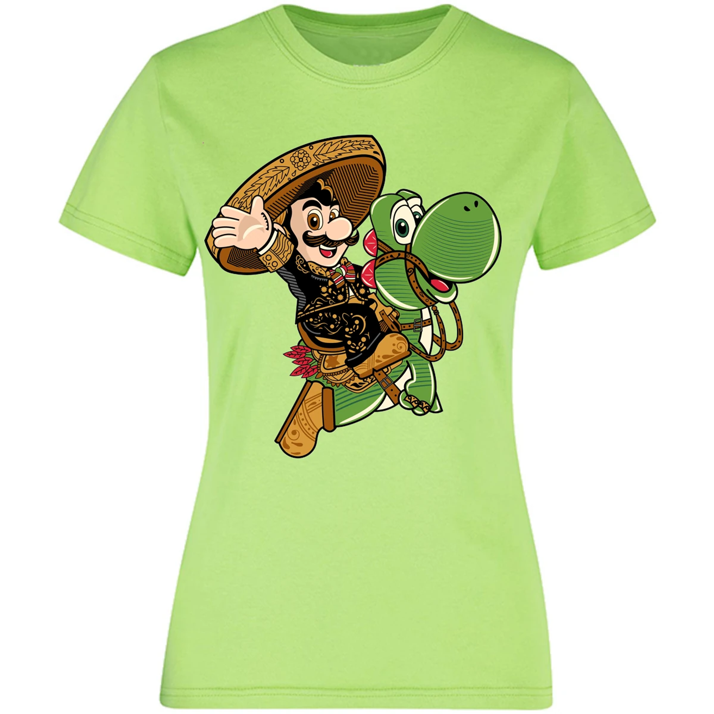 Blusa Mario Bros Mario Mariachi Blusa para Mujer 8