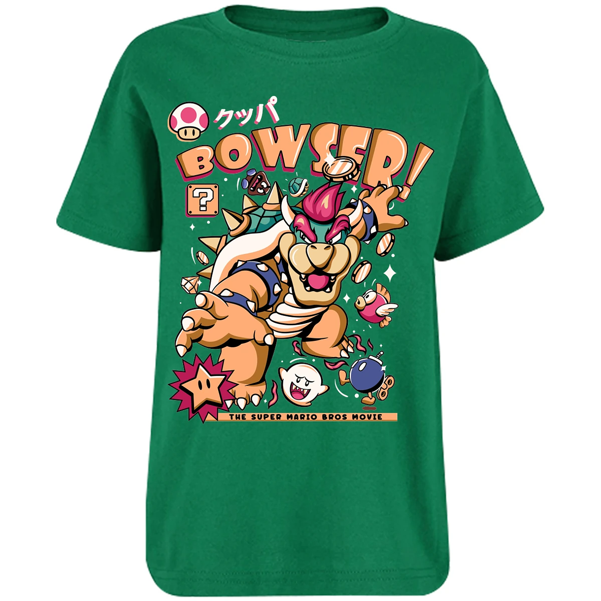 Playera Mario Bros Bowser Tee para Niño 3