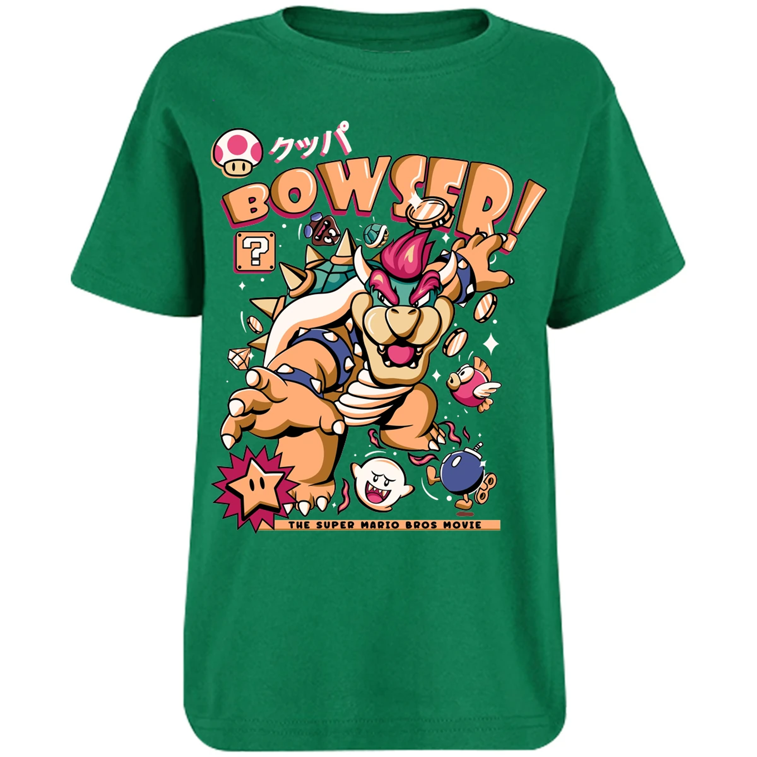 Playera Mario Bros Bowser Tee para Niño 3