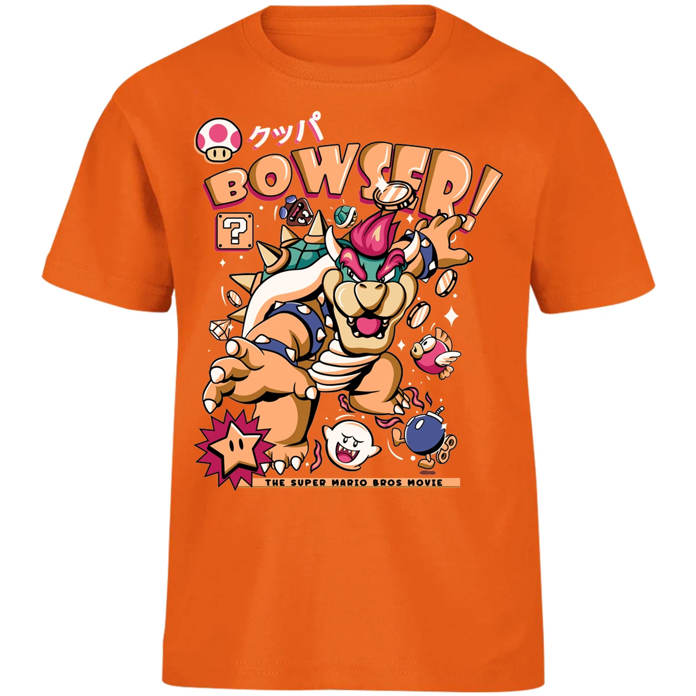 Playera Mario Bros Bowser Tee para Niño 5