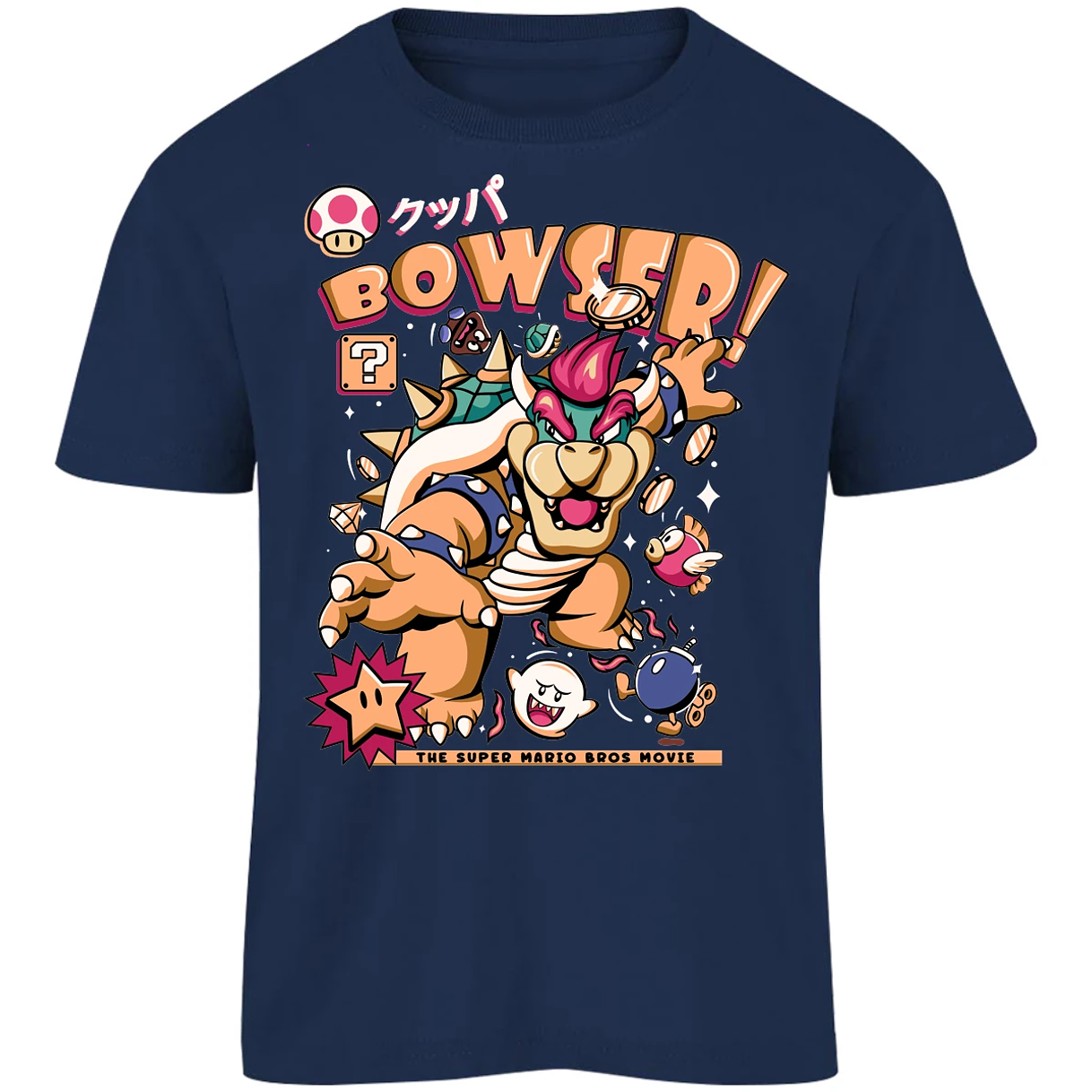 Playera Mario Bros Bowser Tee para Niño 6
