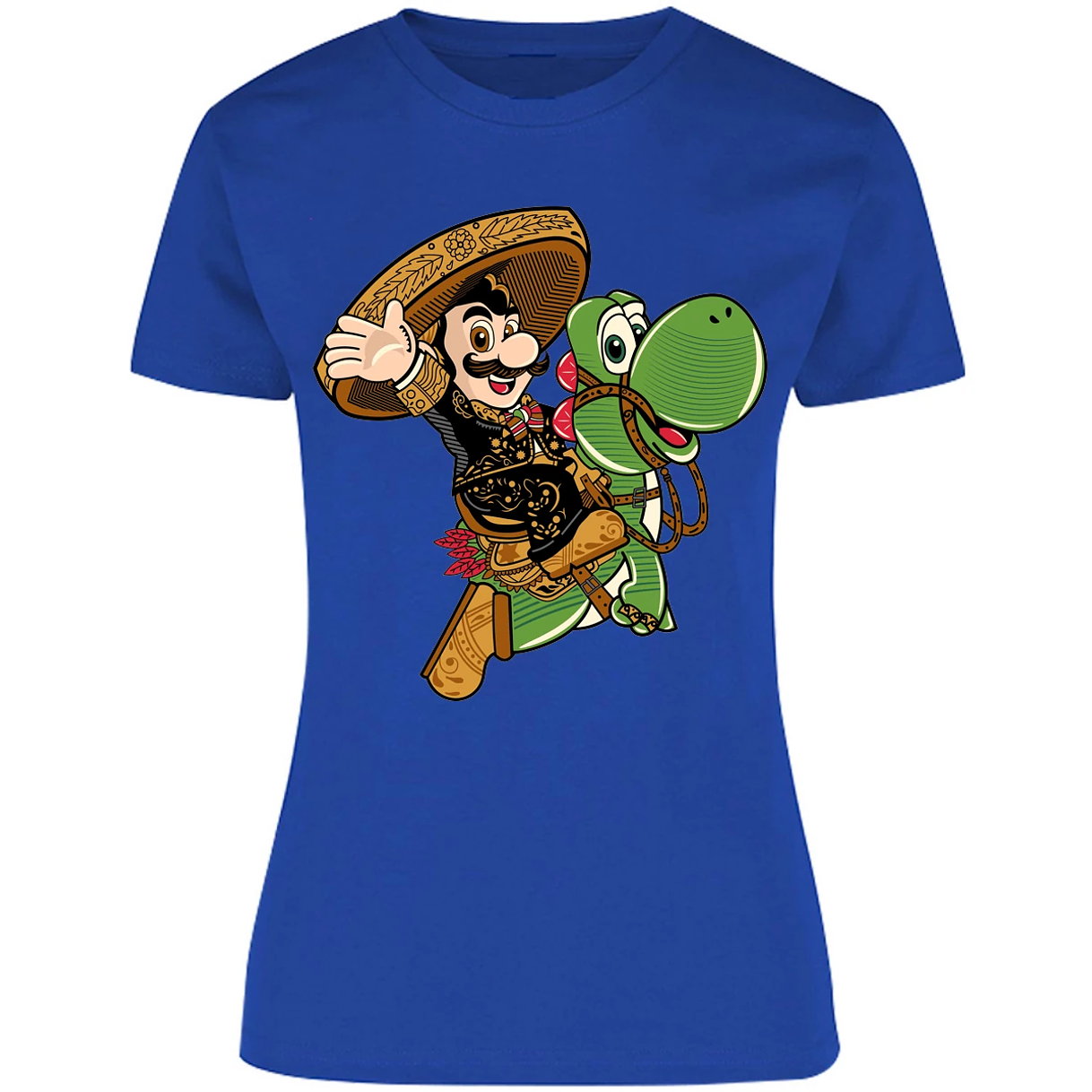 Blusa Mario Bros Mario Mariachi Blusa para Mujer 3