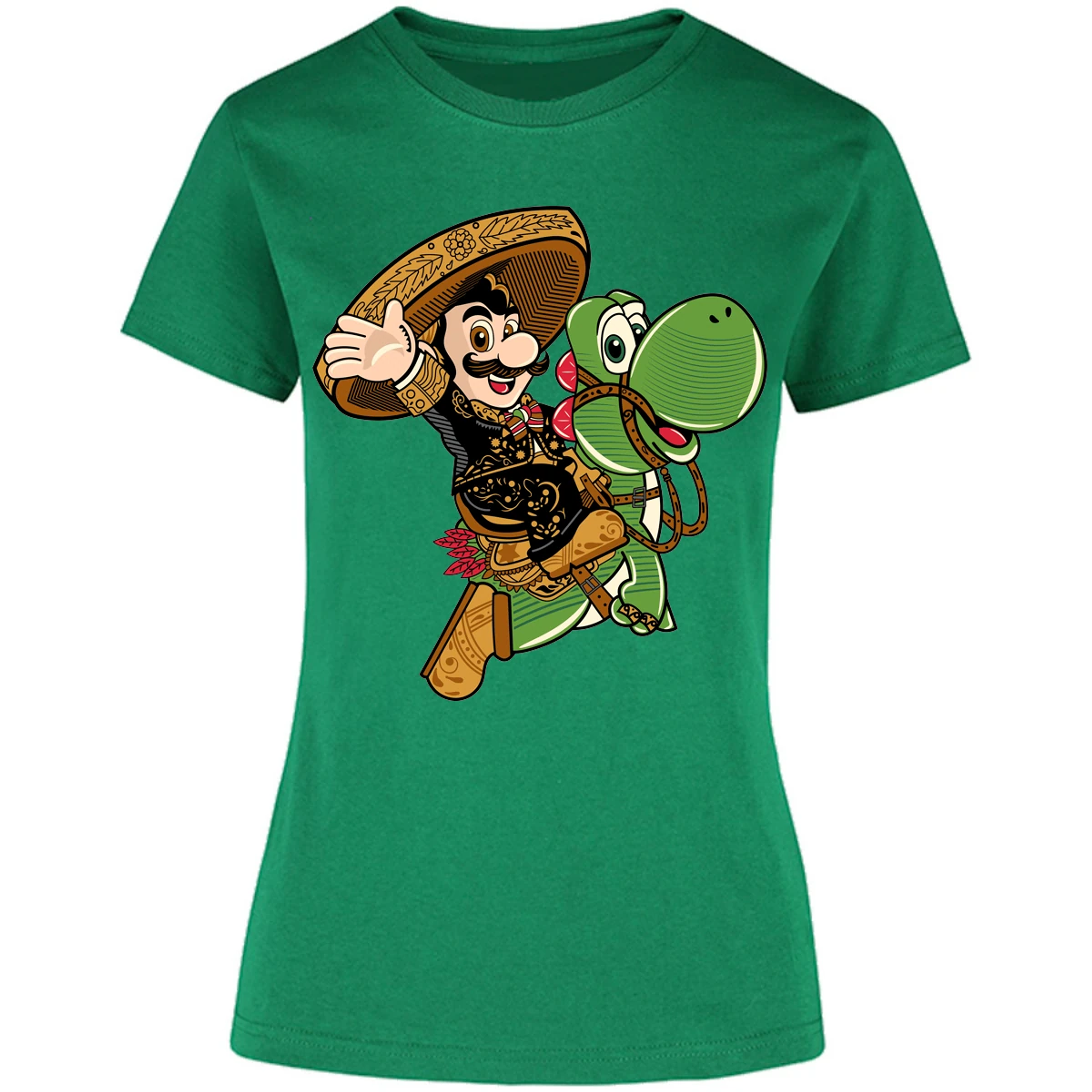 Blusa Mario Bros Mario Mariachi Blusa para Mujer 5
