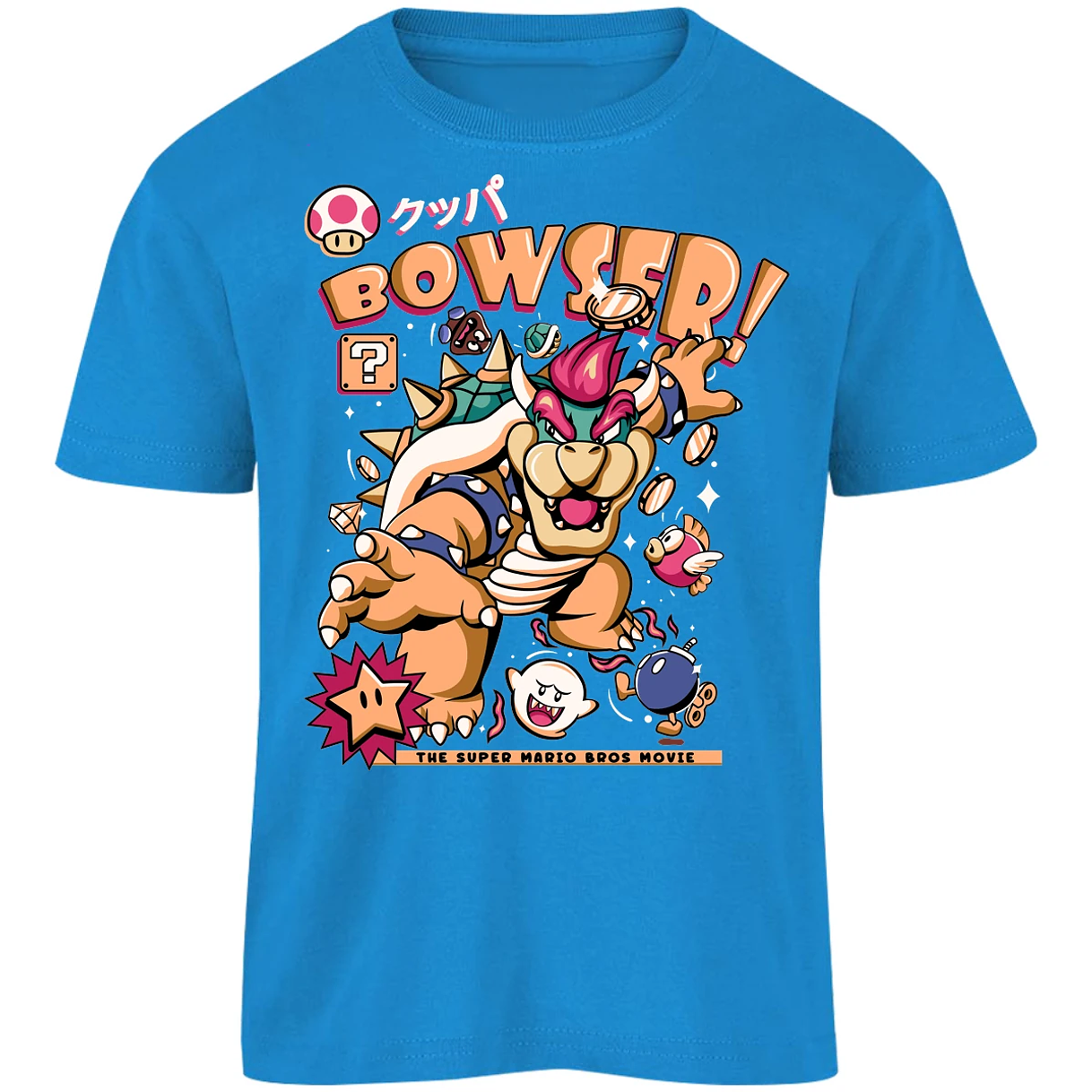 Playera Mario Bros Bowser Tee para Niño 13