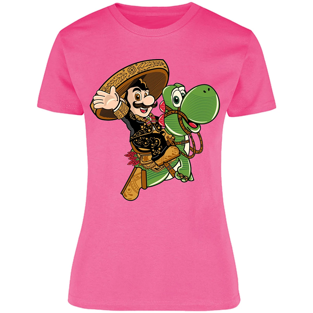 Blusa Mario Bros Mario Mariachi Blusa para Mujer 11