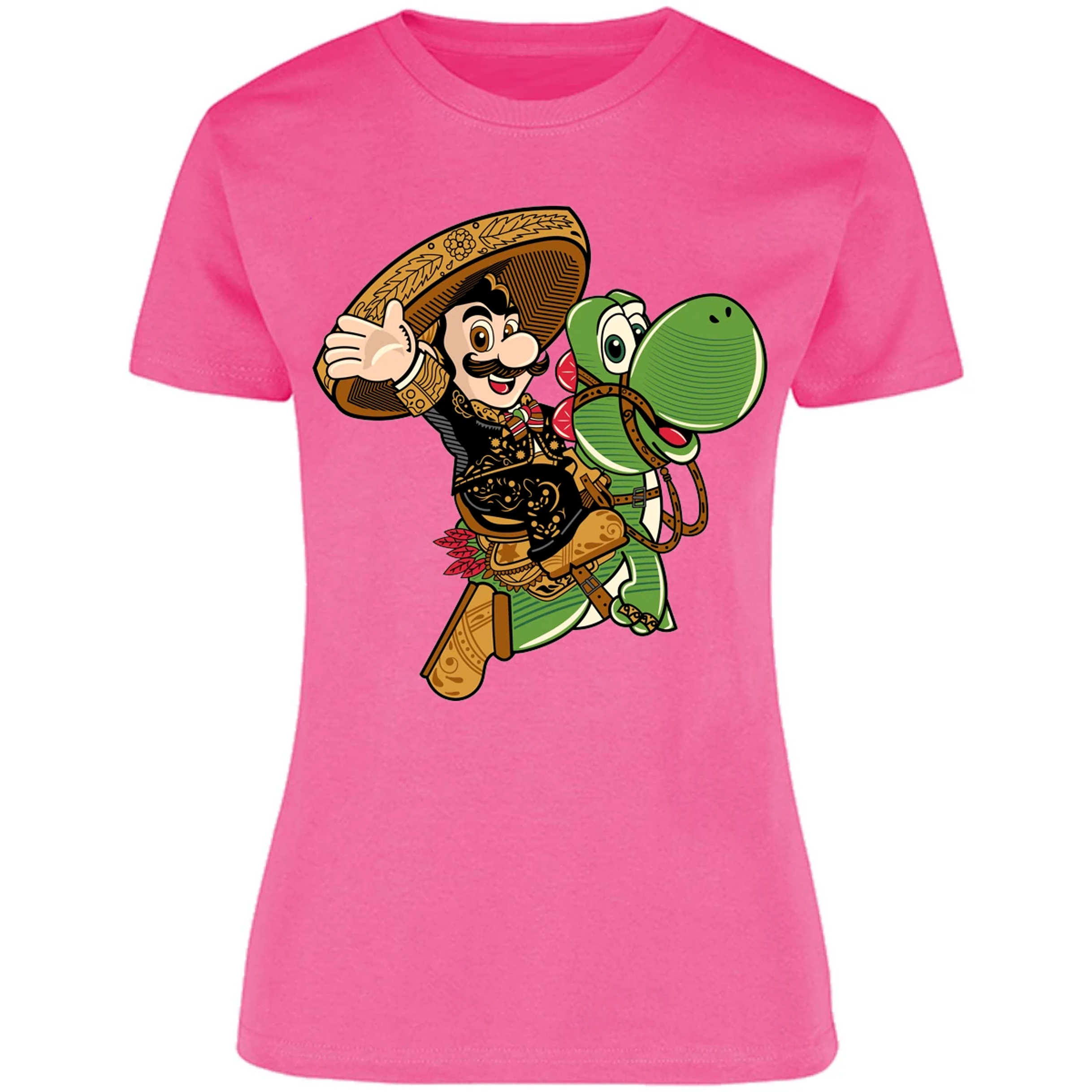 Blusa Mario Bros Mario Mariachi Blusa para Mujer 11