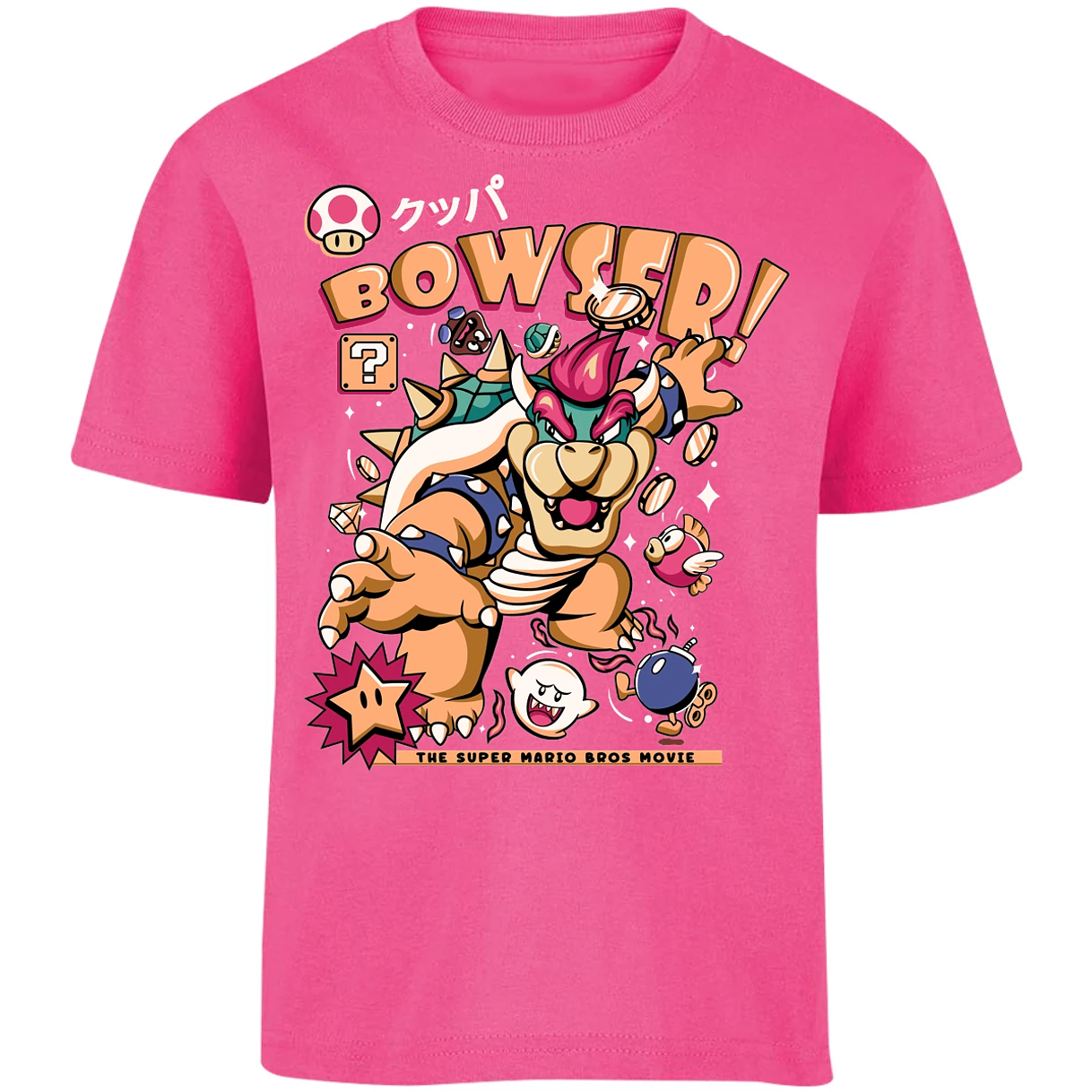 Playera Mario Bros Bowser Tee para Niño 14