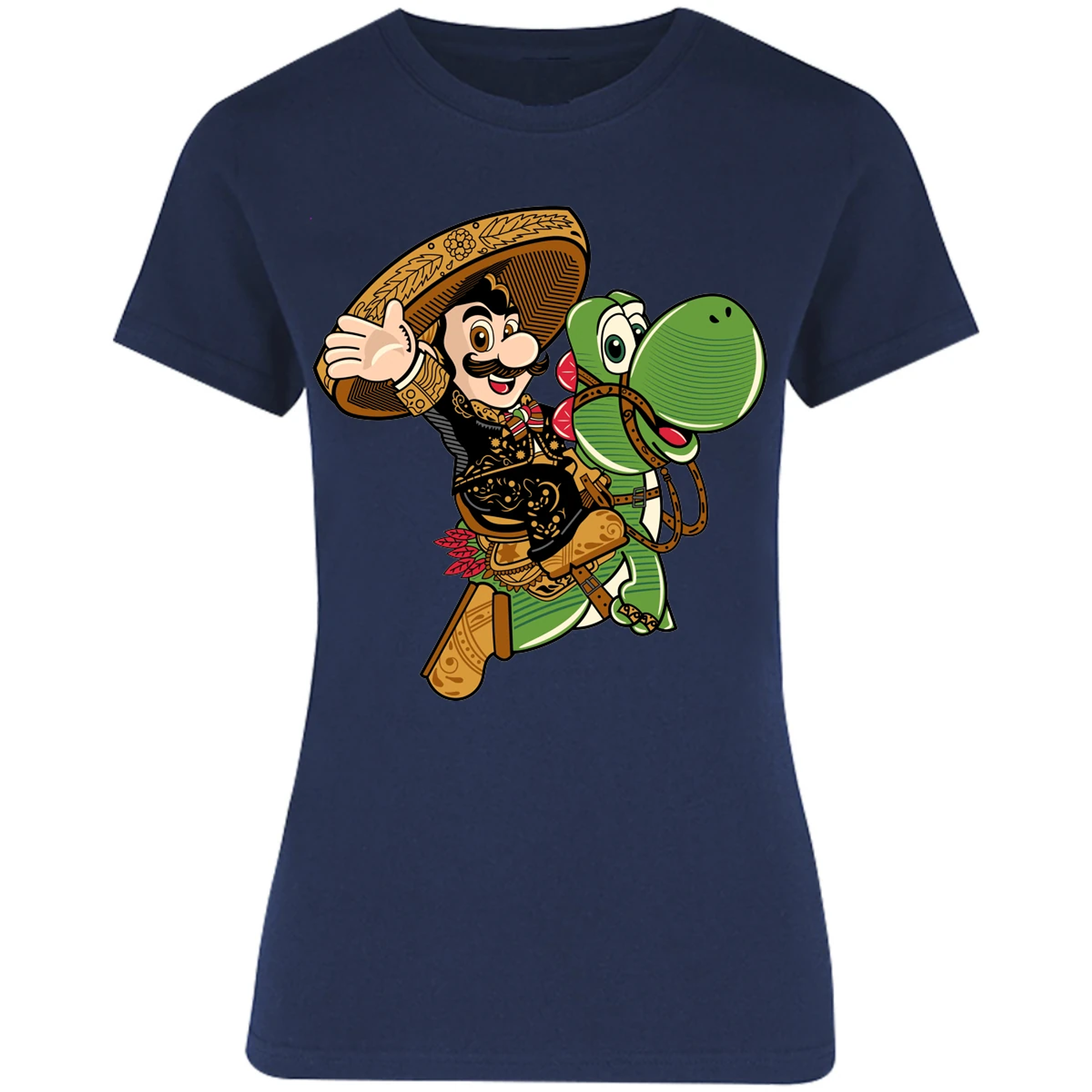 Blusa Mario Bros Mario Mariachi Blusa para Mujer 13