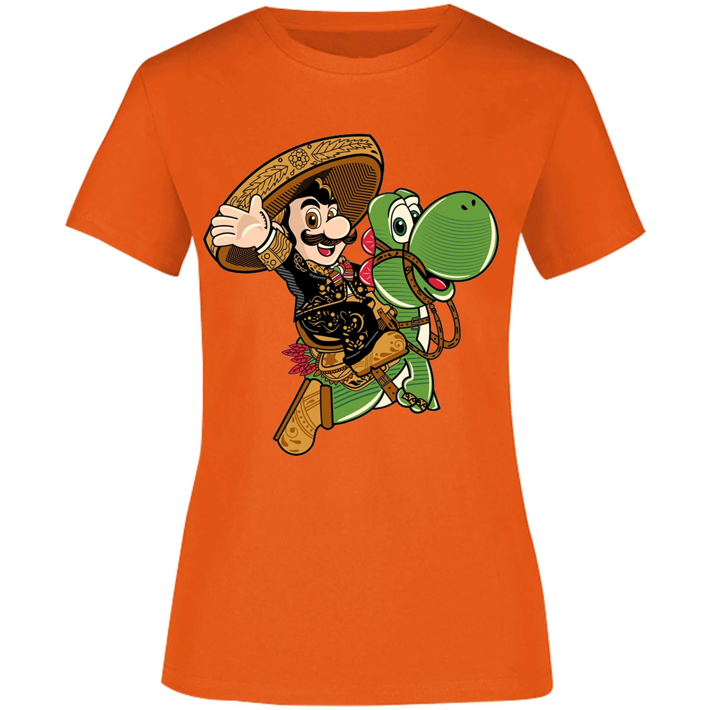 Blusa Mario Bros Mario Mariachi Blusa para Mujer 14