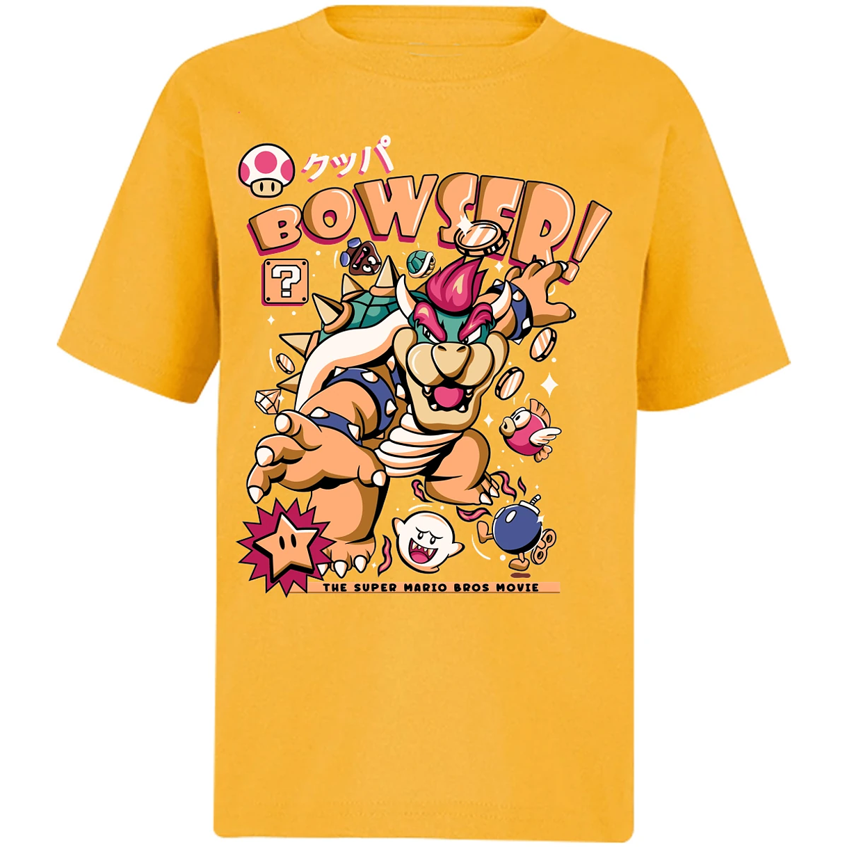 Playera Mario Bros Bowser Tee para Niño 15