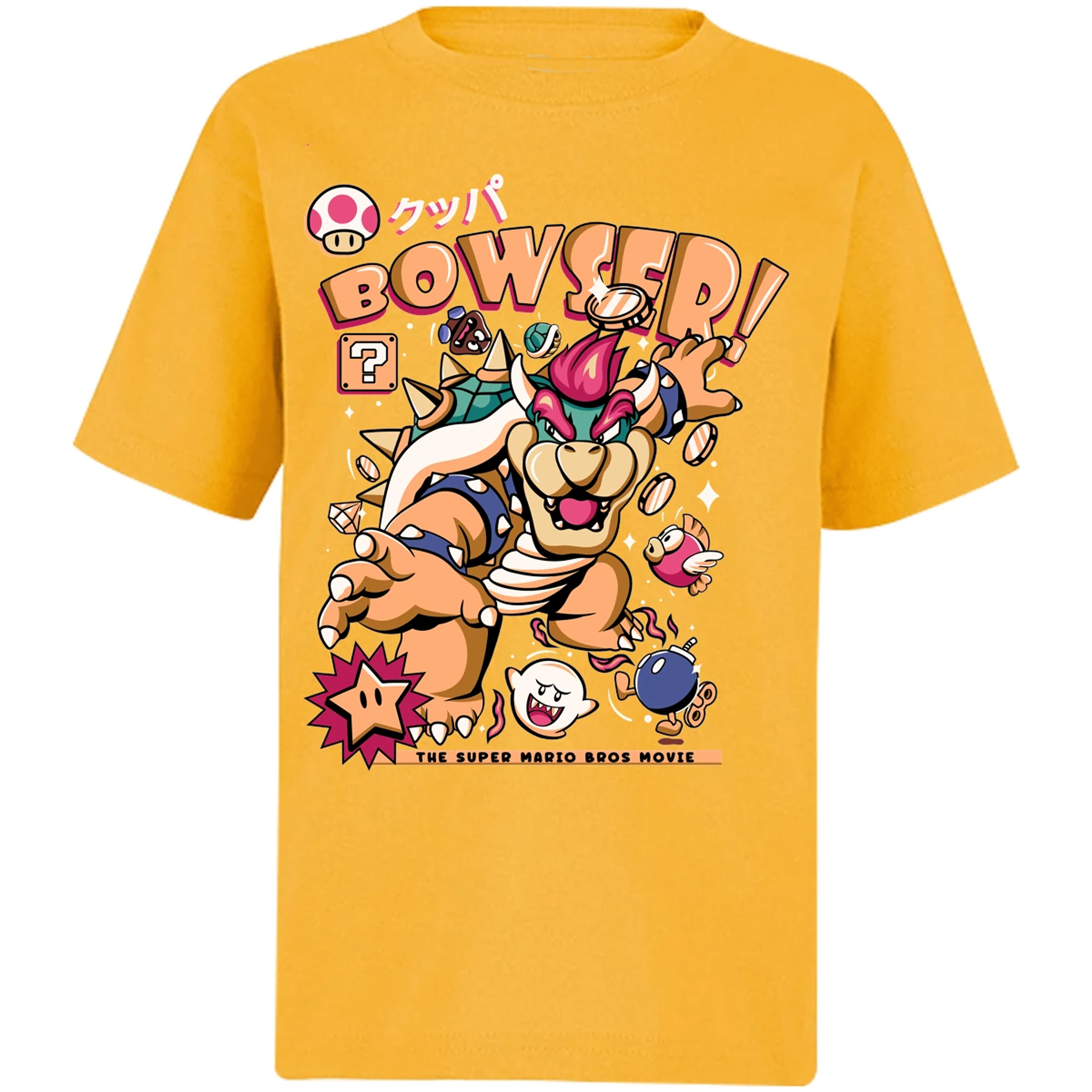 Playera Mario Bros Bowser Tee para Niño 15