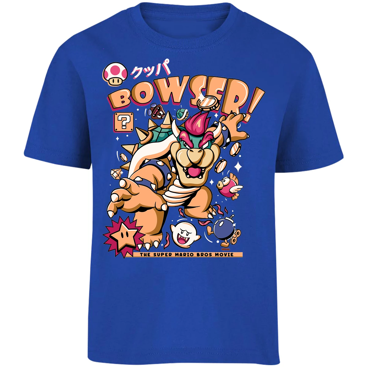 Playera Mario Bros Bowser Tee para Niño 16