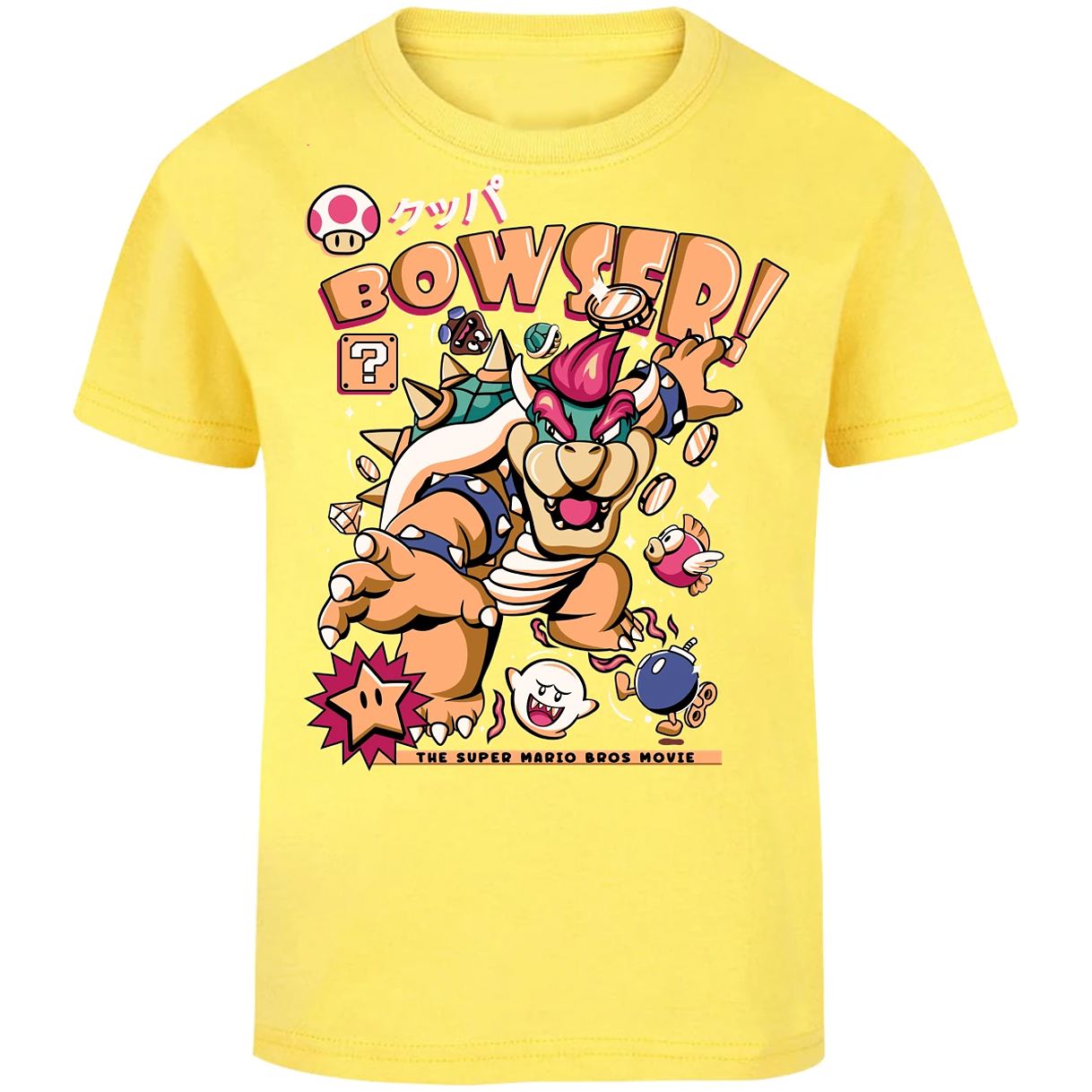 Playera Mario Bros Bowser Tee para Niño 17