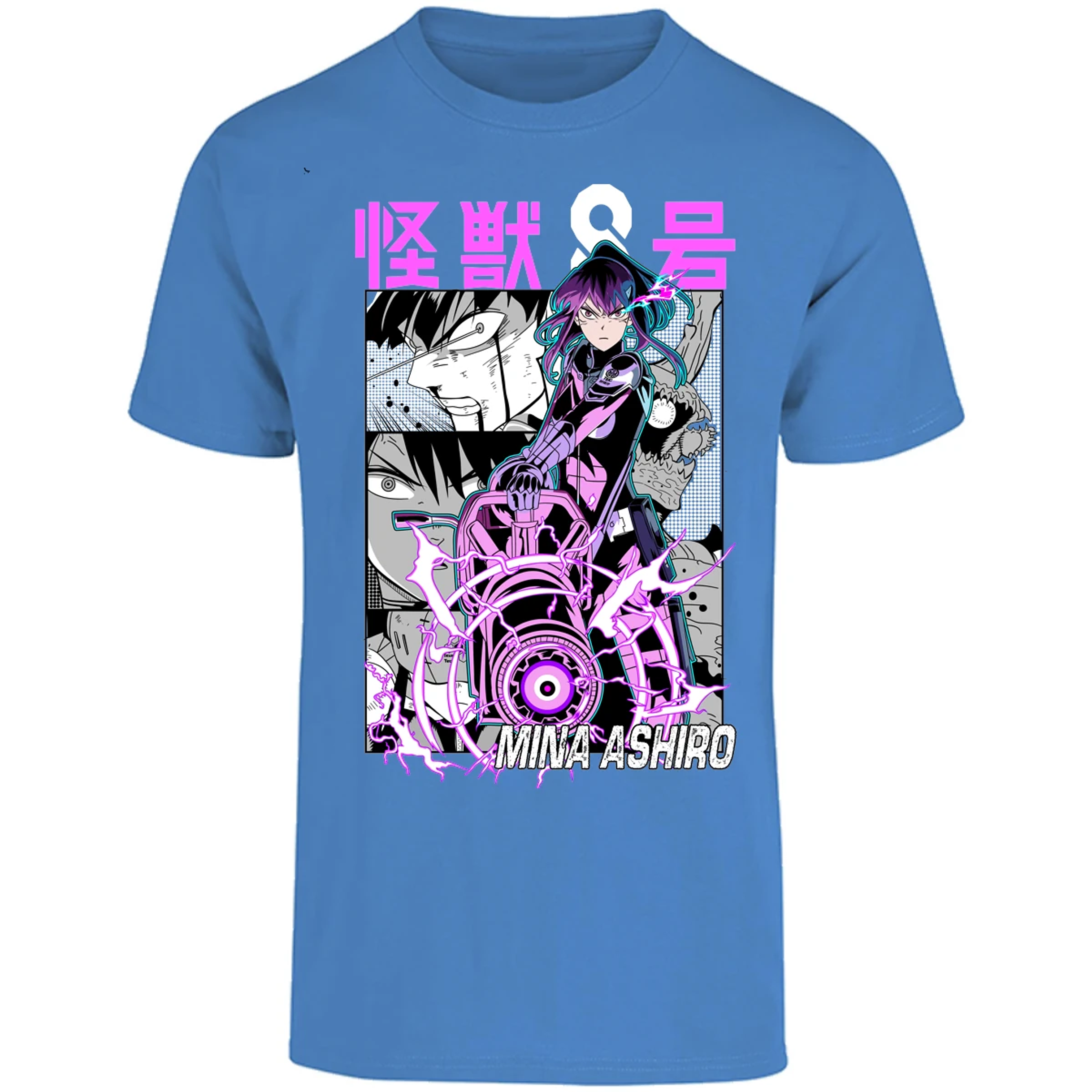 Playera Kaiju 8 Mina Ashiro Anime para Adulto 8
