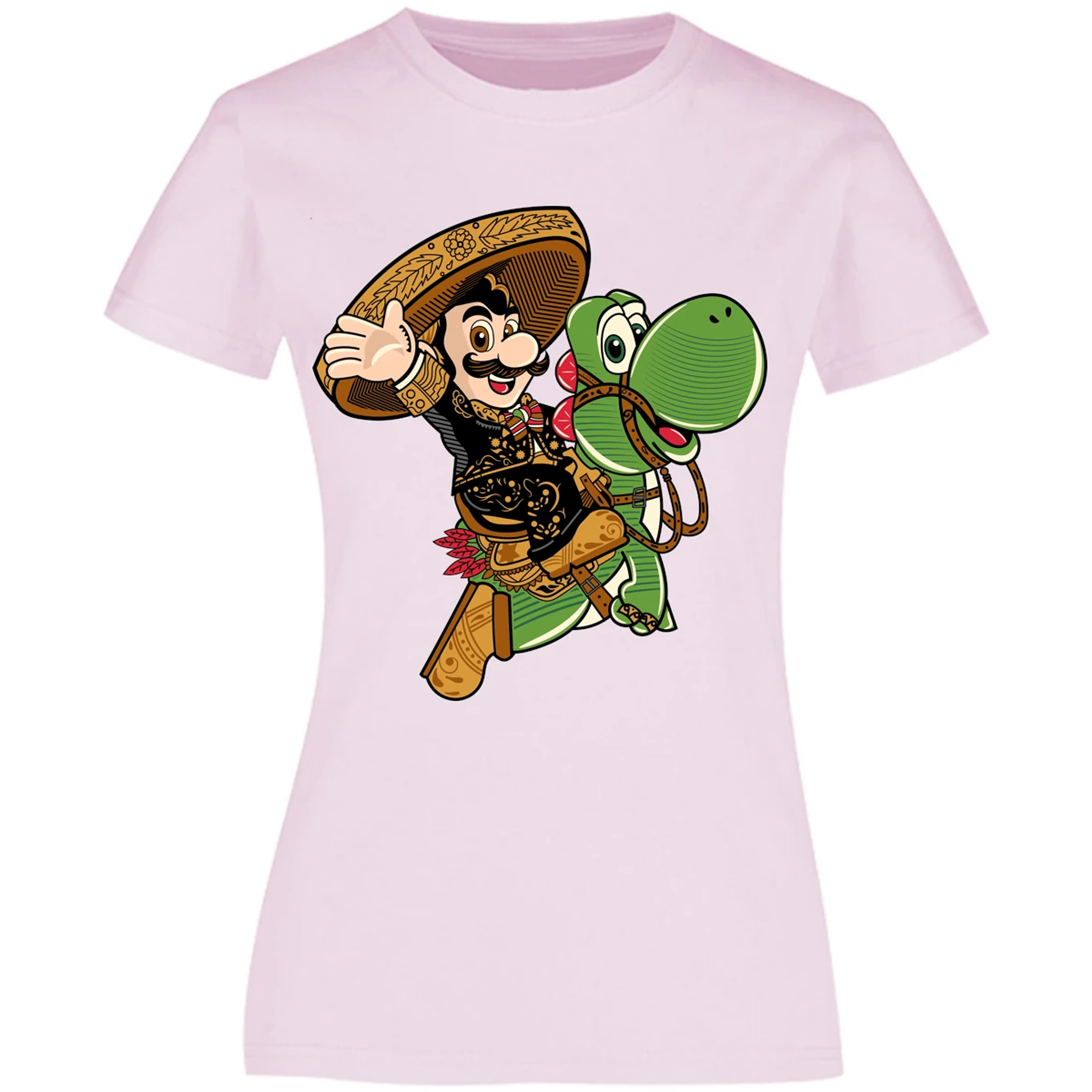 Blusa Mario Bros Mario Mariachi Blusa para Mujer 18