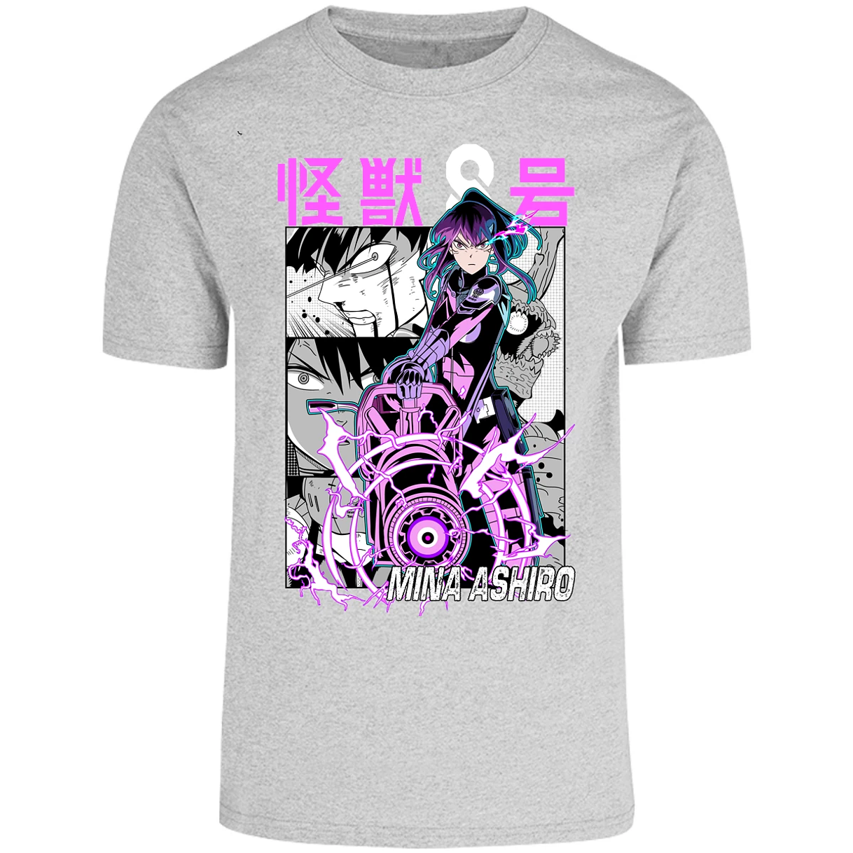 Playera Kaiju 8 Mina Ashiro Anime para Adulto 13