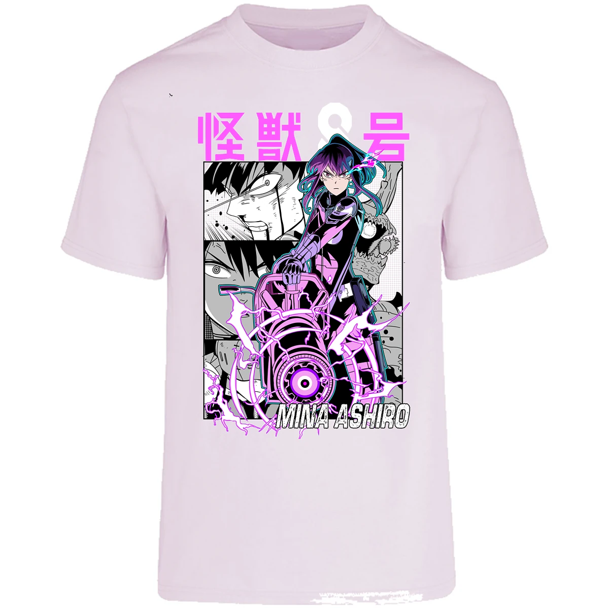 Playera Kaiju 8 Mina Ashiro Anime para Adulto 17