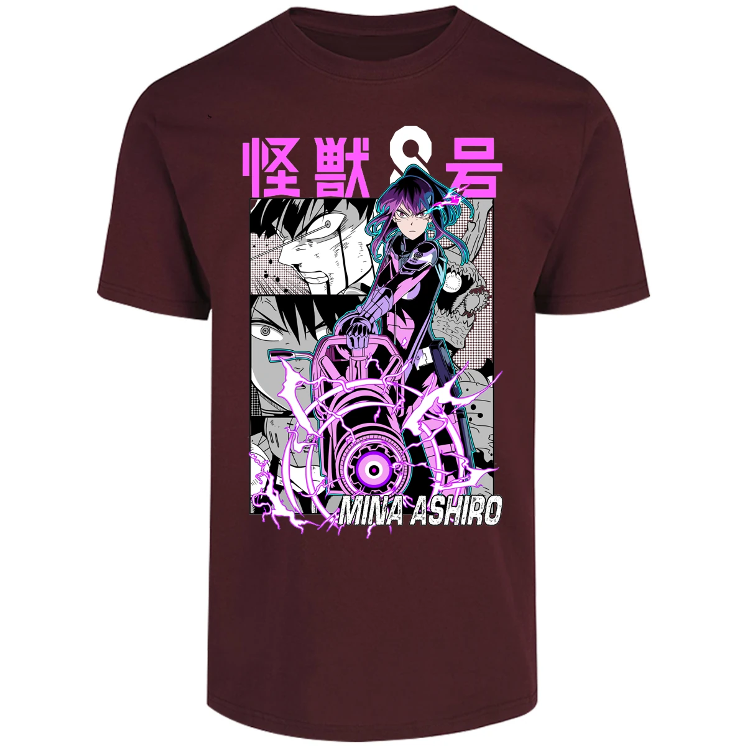 Playera Kaiju 8 Mina Ashiro Anime para Adulto 18