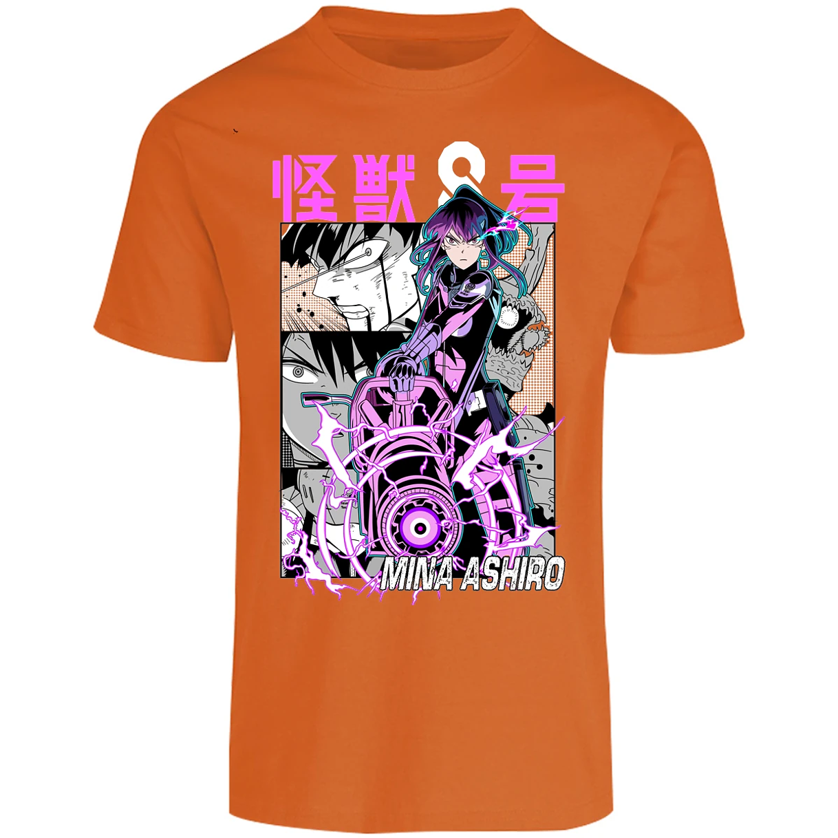 Playera Kaiju 8 Mina Ashiro Anime para Adulto 19
