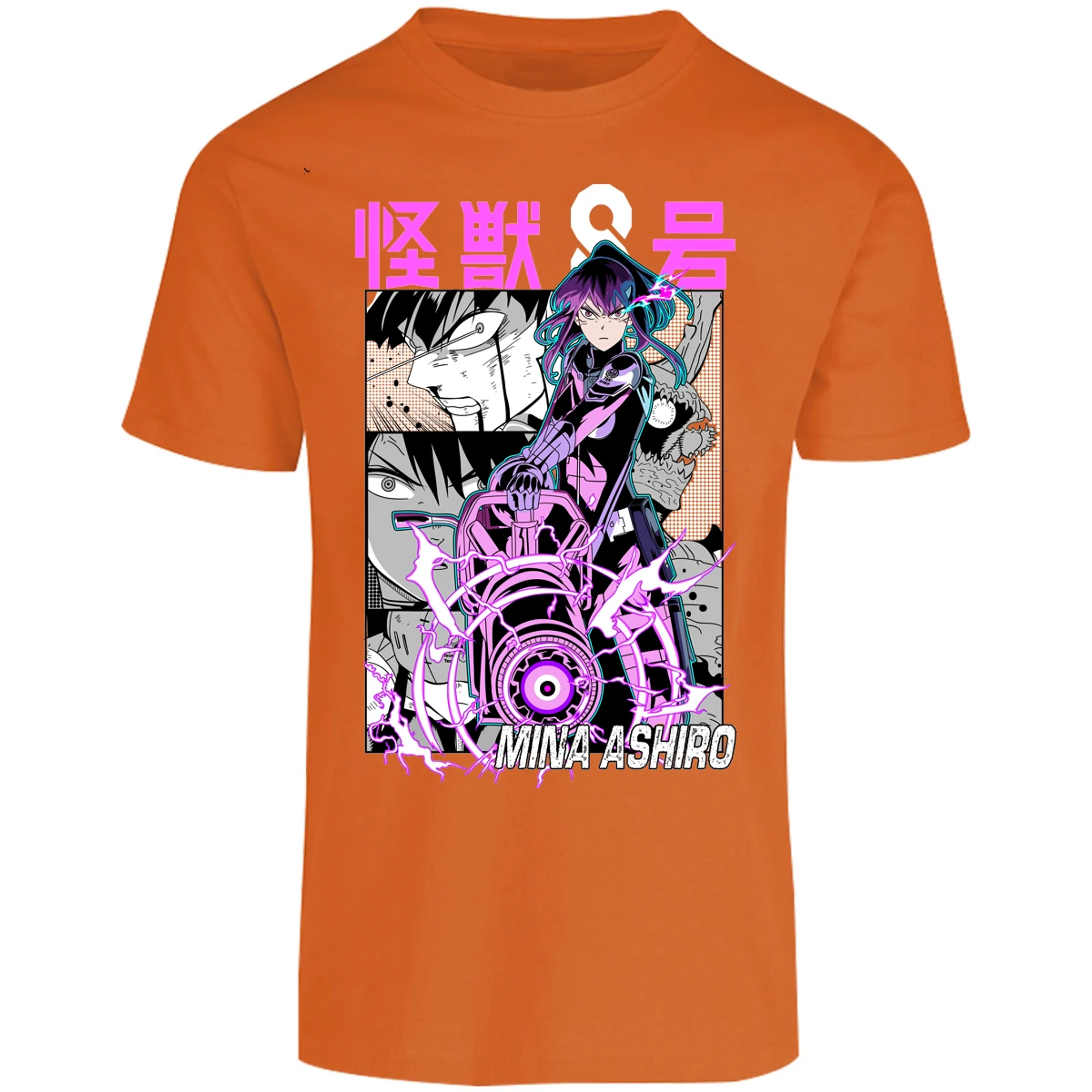 Playera Kaiju 8 Mina Ashiro Anime para Adulto 19