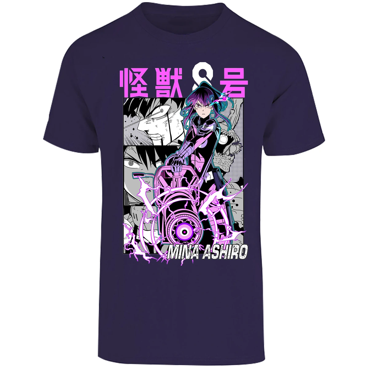 Playera Kaiju 8 Mina Ashiro Anime para Adulto 20