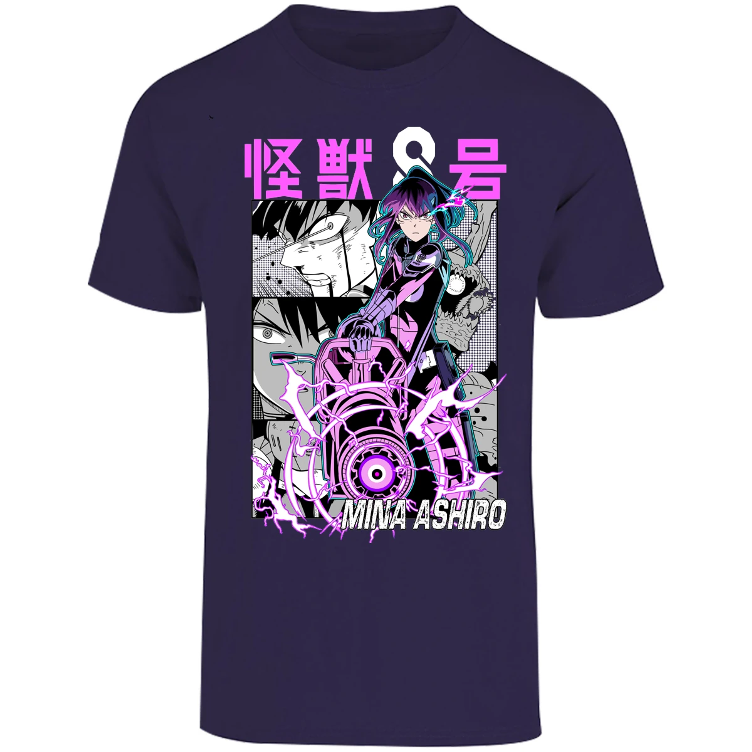Playera Kaiju 8 Mina Ashiro Anime para Adulto 20