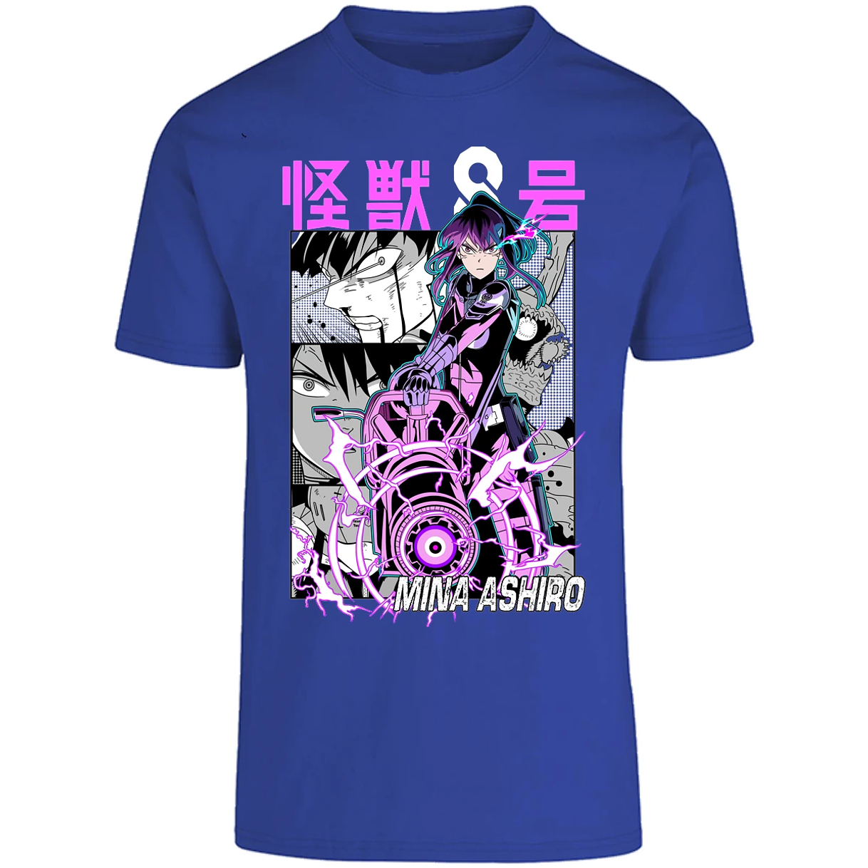 Playera Kaiju 8 Mina Ashiro Anime para Adulto 21
