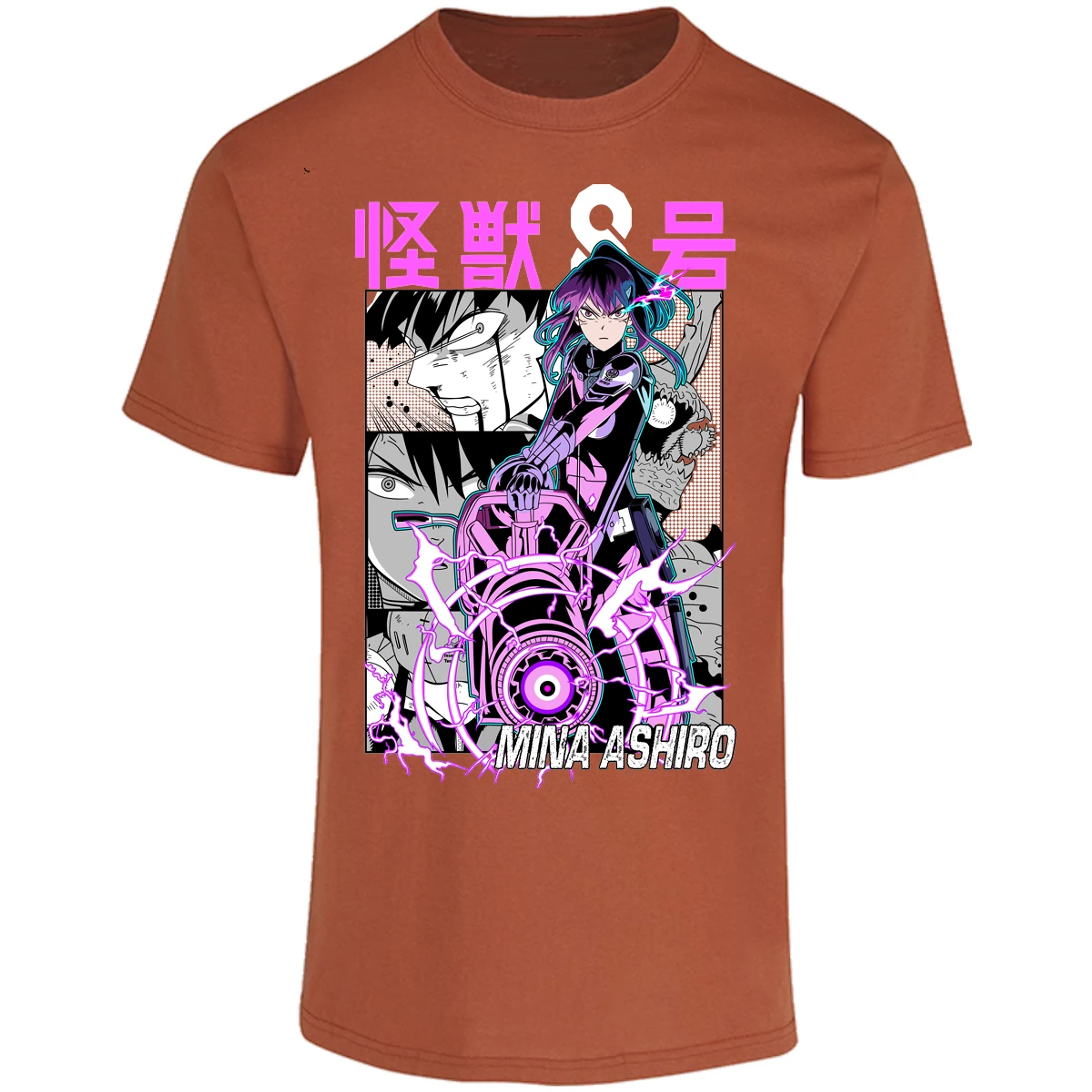 Playera Kaiju 8 Mina Ashiro Anime para Adulto 22