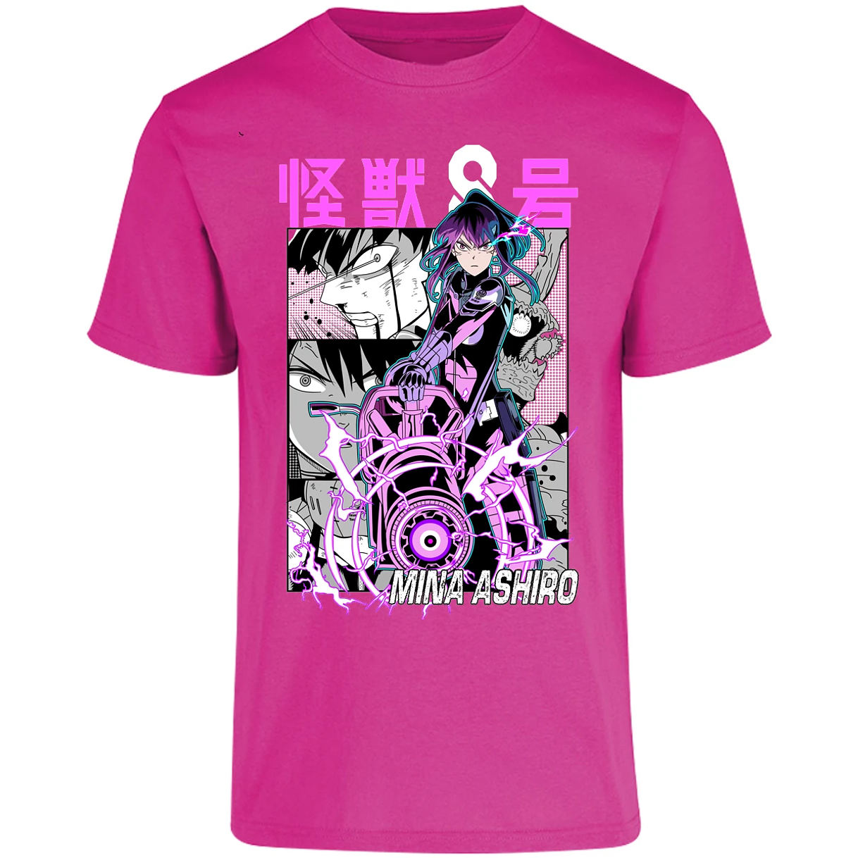Playera Kaiju 8 Mina Ashiro Anime para Adulto 23