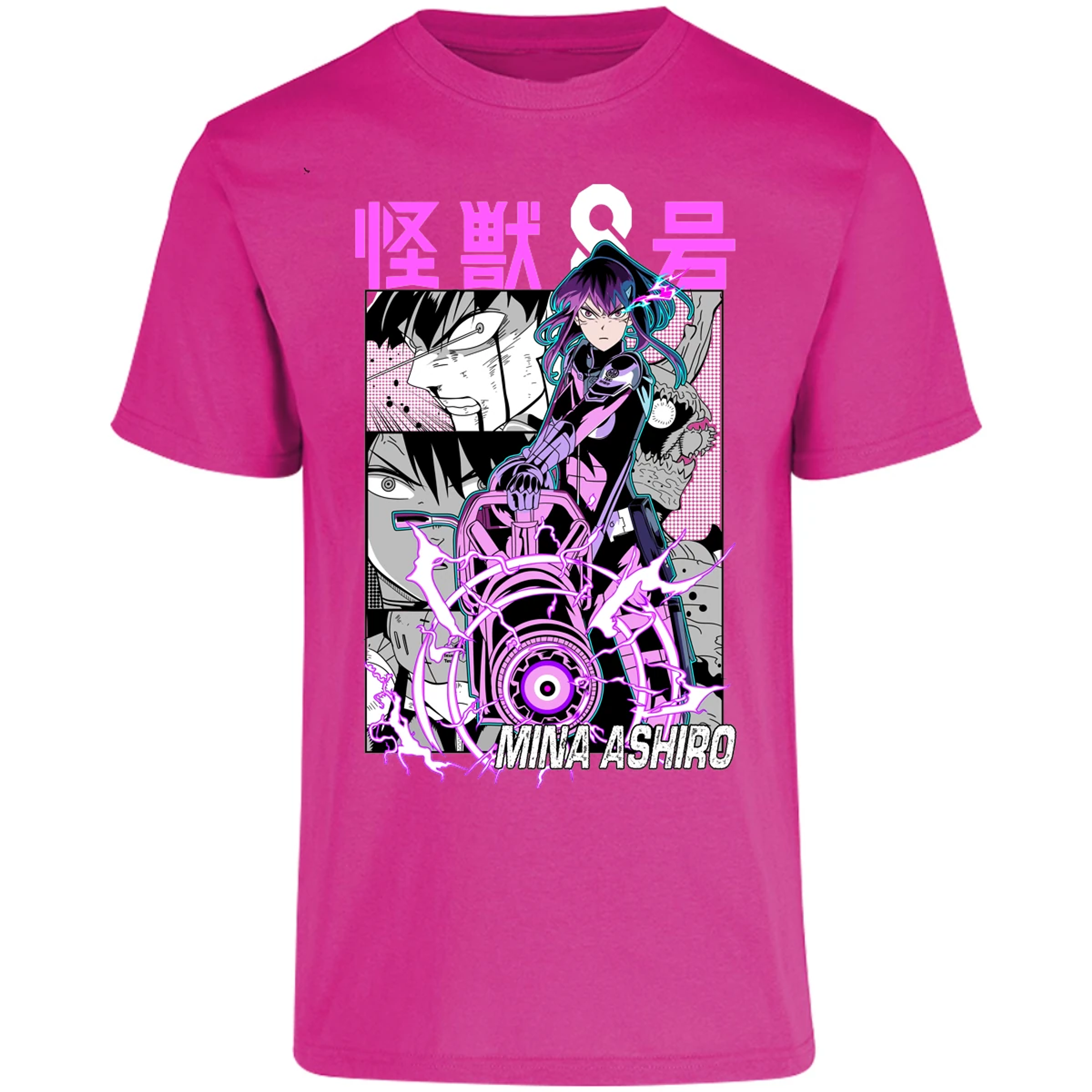 Playera Kaiju 8 Mina Ashiro Anime para Adulto 23