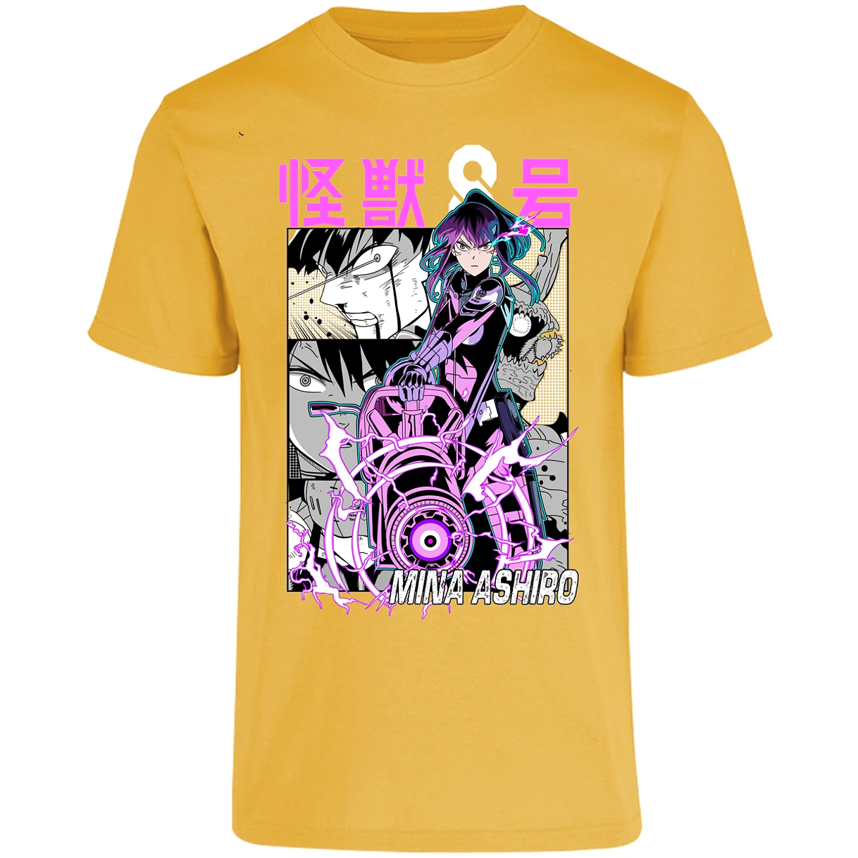 Playera Kaiju 8 Mina Ashiro Anime para Adulto 26