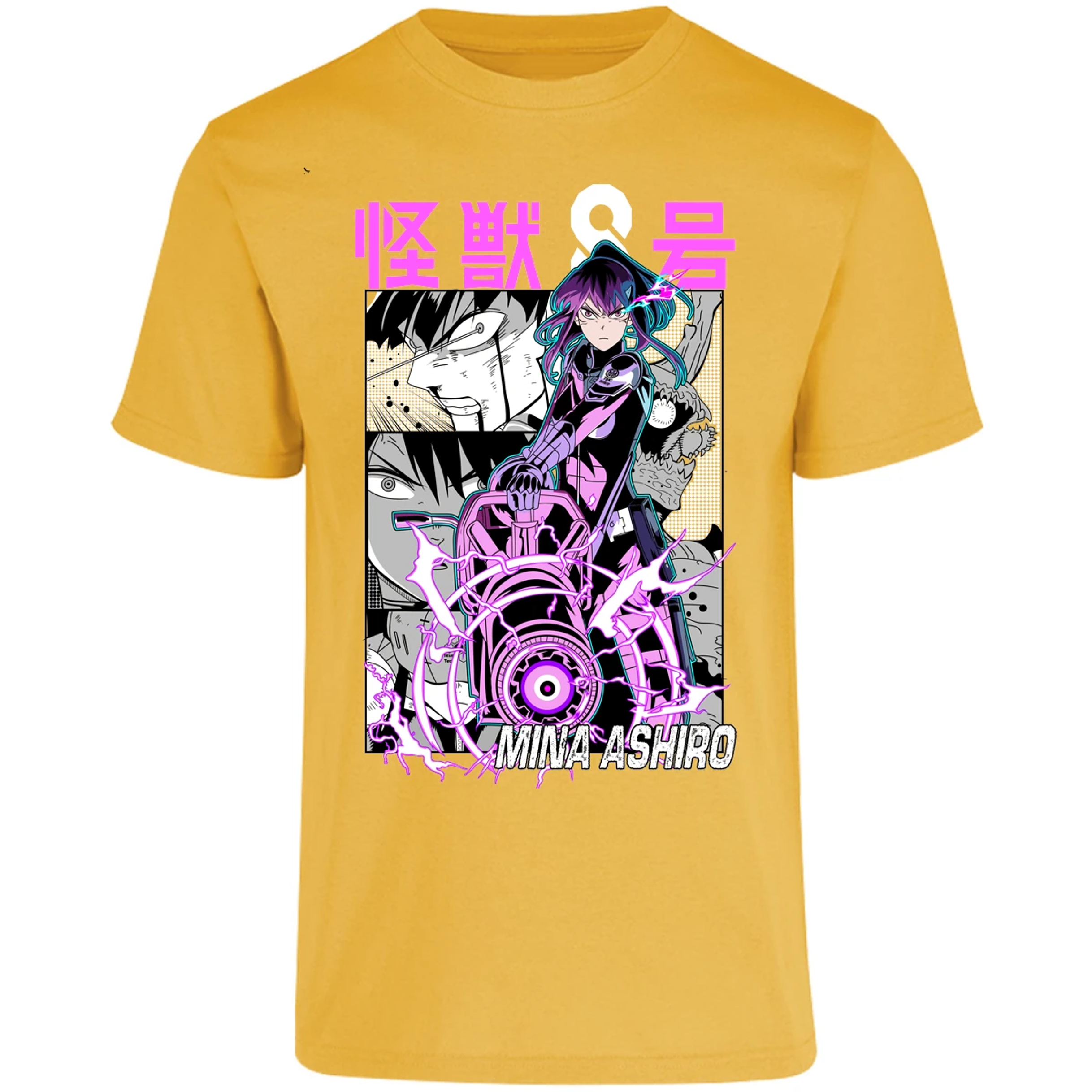 Playera Kaiju 8 Mina Ashiro Anime para Adulto 26