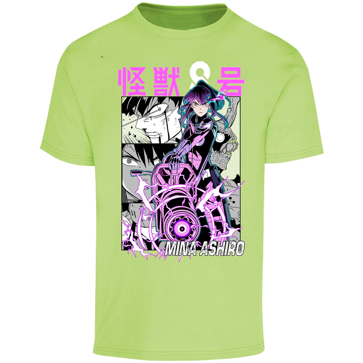 Playera Kaiju 8 Mina Ashiro Anime para Adulto 28