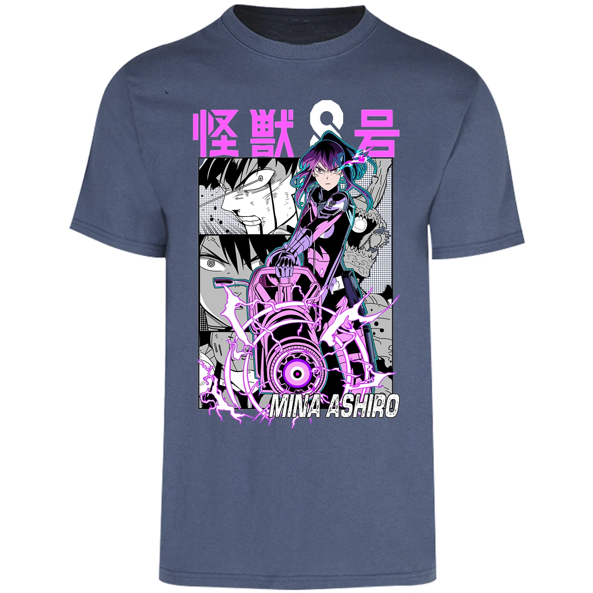 Playera Kaiju 8 Mina Ashiro Anime para Adulto 30