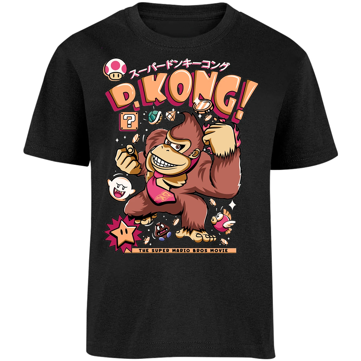 Playera Mario Bros Donkey Kong Tee para Niño 6