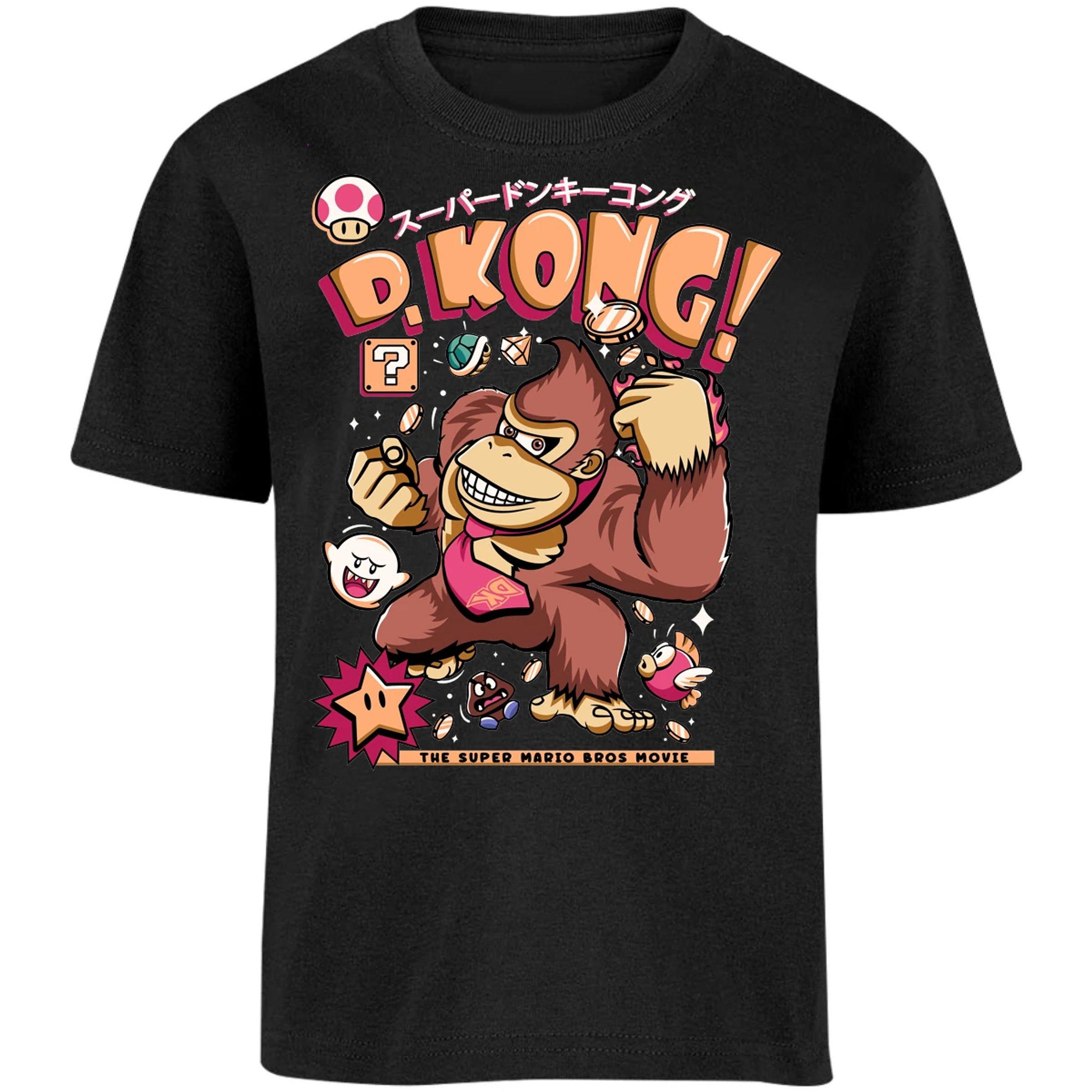 Playera Mario Bros Donkey Kong Tee para Niño 6