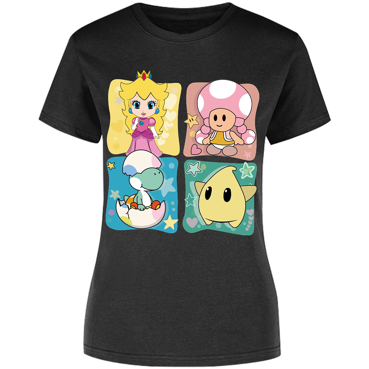 Blusa Mario Bros Mario Personajes Kawaii Blusa para Mujer 2