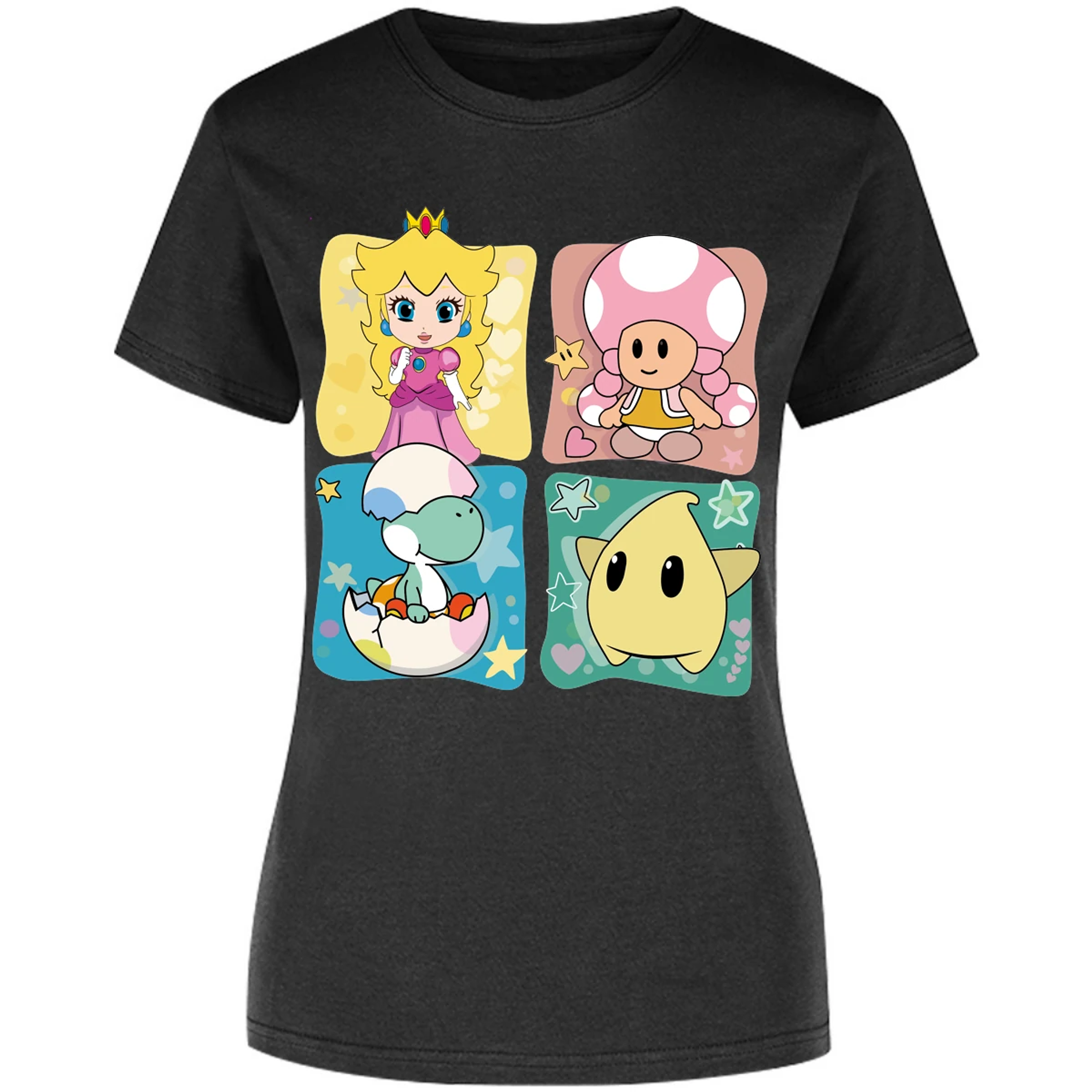 Blusa Mario Bros Mario Personajes Kawaii Blusa para Mujer 2