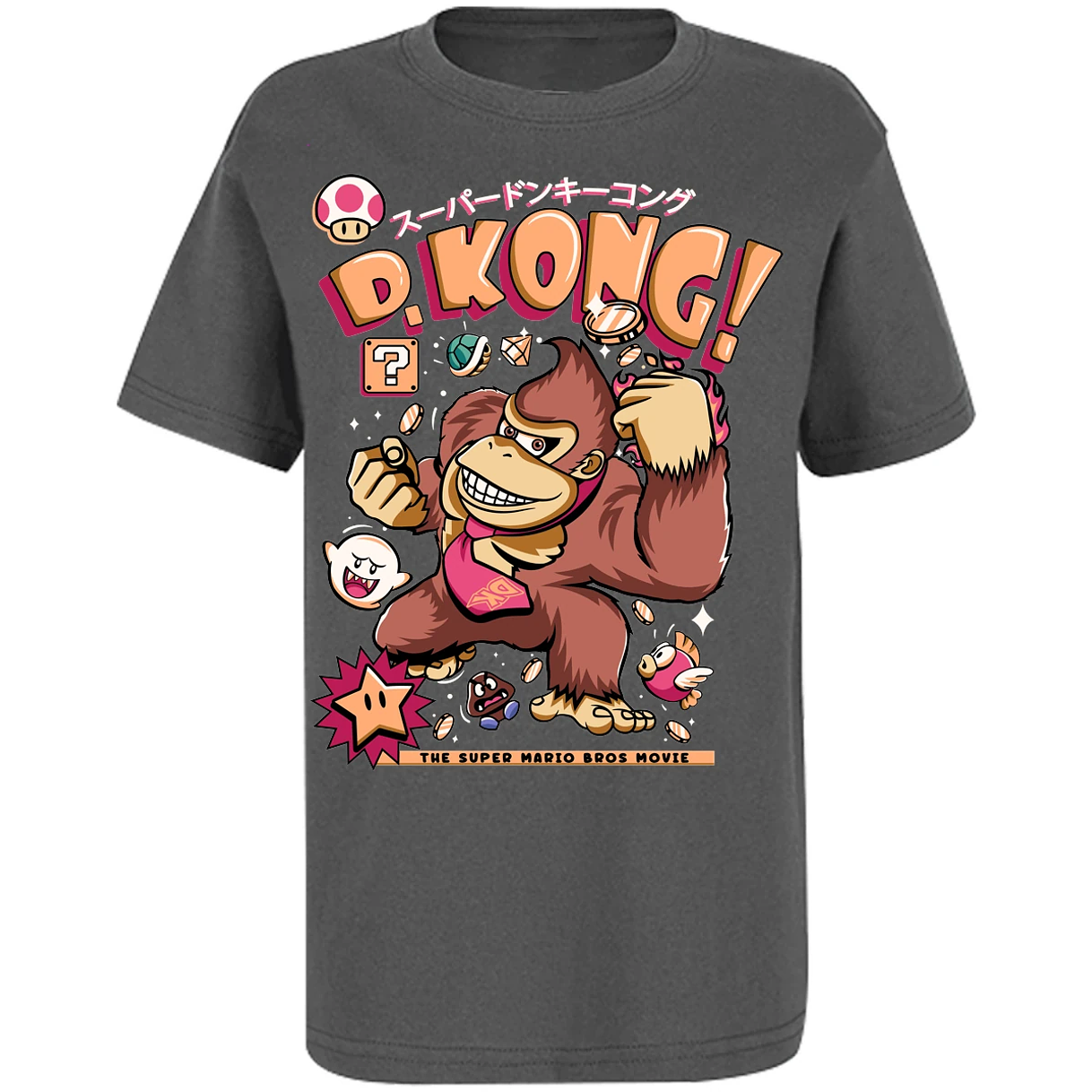 Playera Mario Bros Donkey Kong Tee para Niño 14