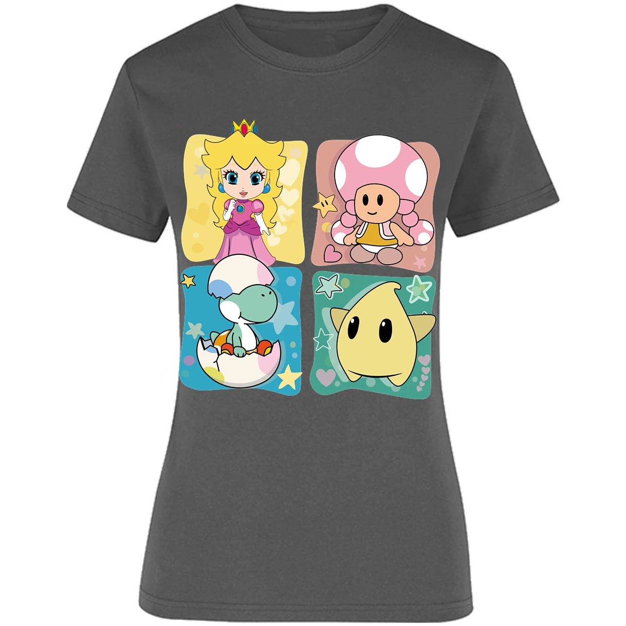 Blusa Mario Bros Mario Personajes Kawaii Blusa para Mujer 6