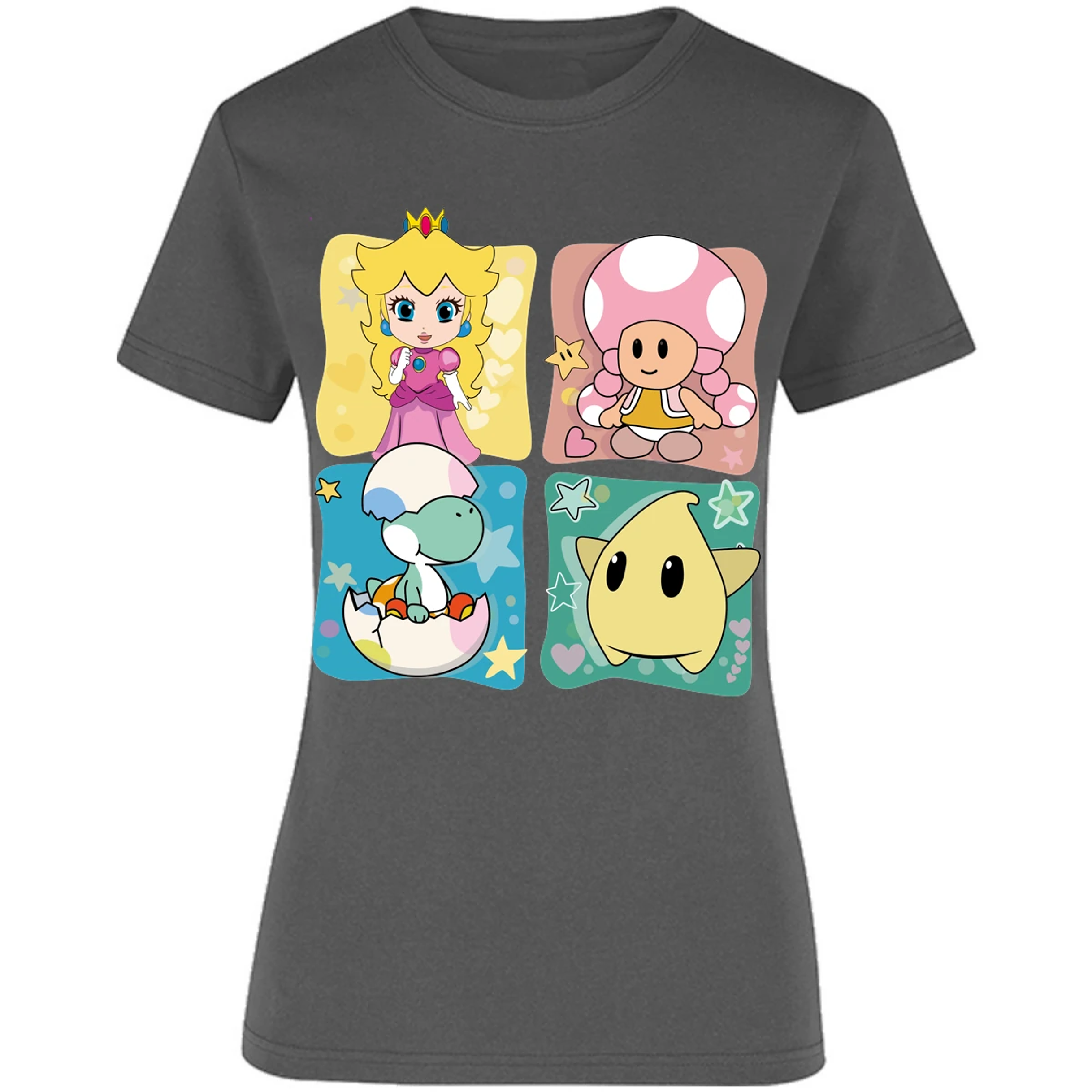 Blusa Mario Bros Mario Personajes Kawaii Blusa para Mujer 6