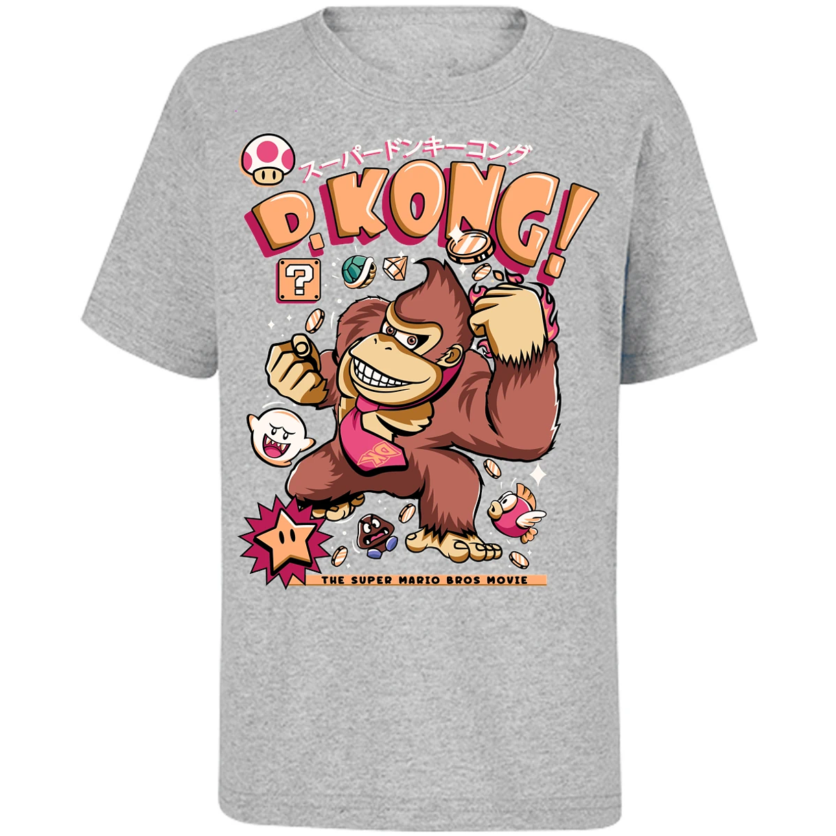 Playera Mario Bros Donkey Kong Tee para Niño 15
