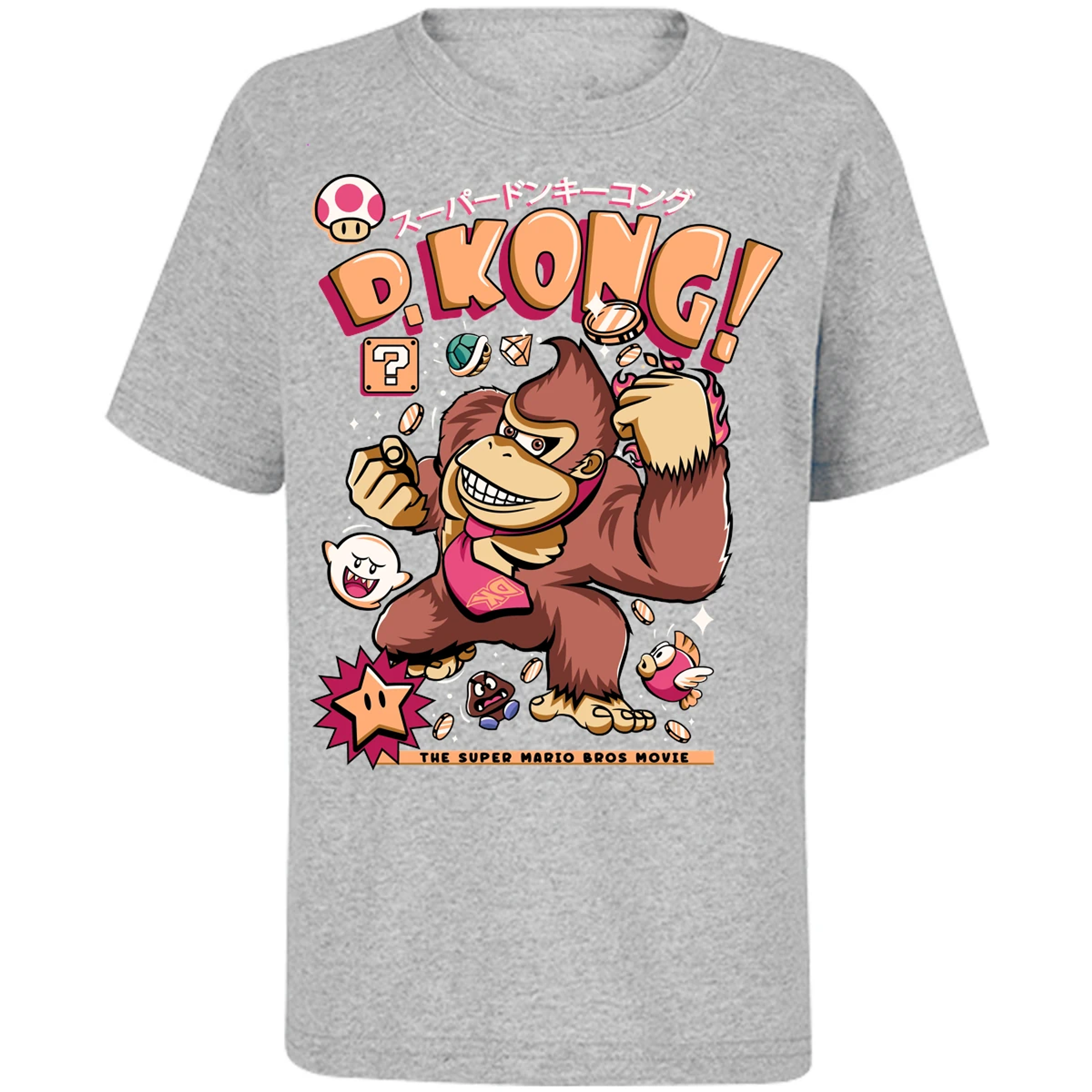 Playera Mario Bros Donkey Kong Tee para Niño 15